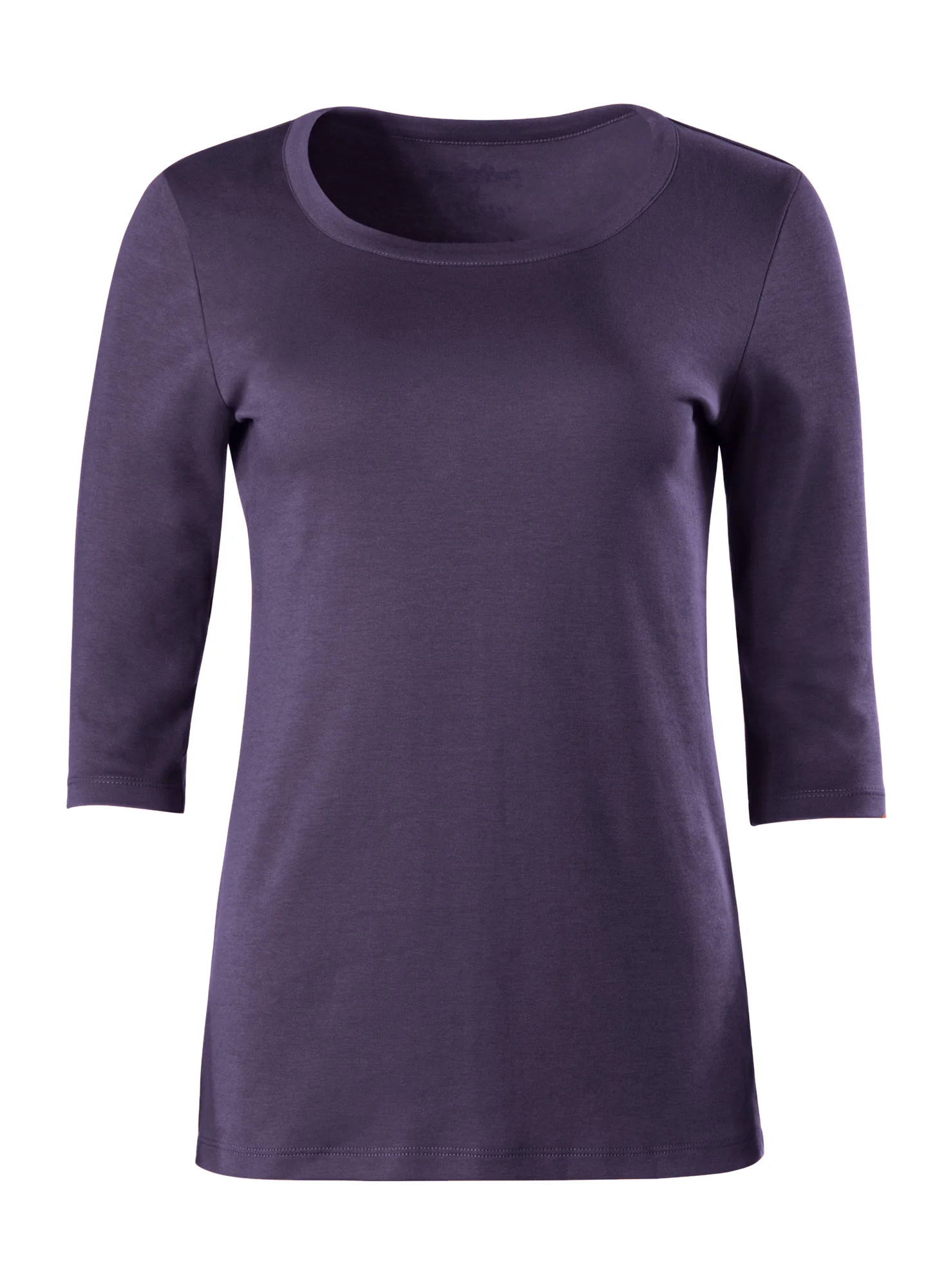 3/4 Sleeve Scoopneck Tee