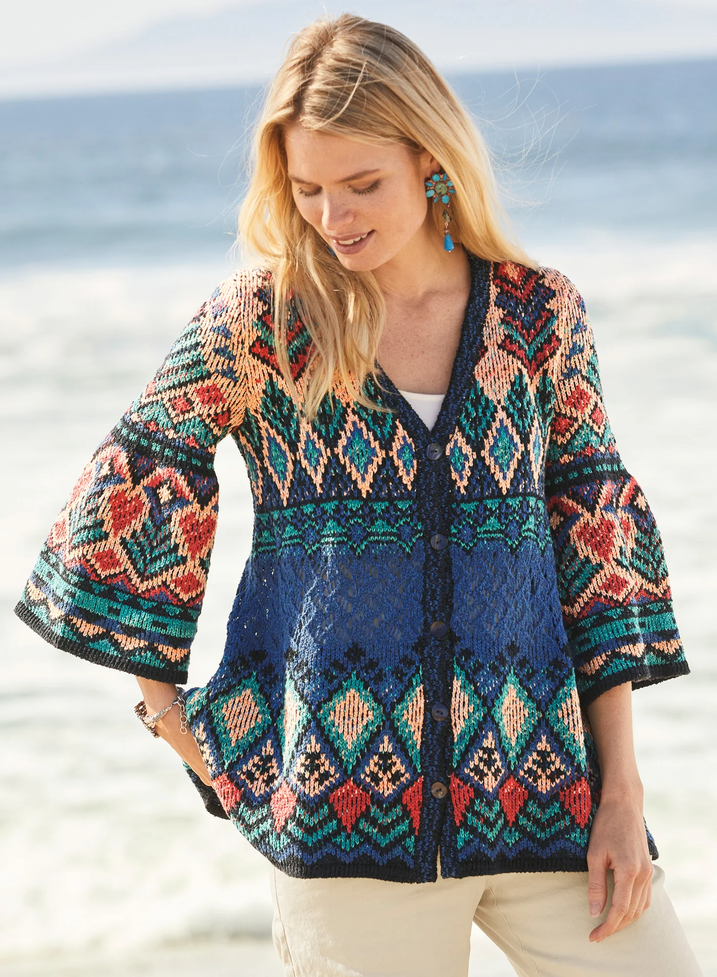 Aegean Cardigan