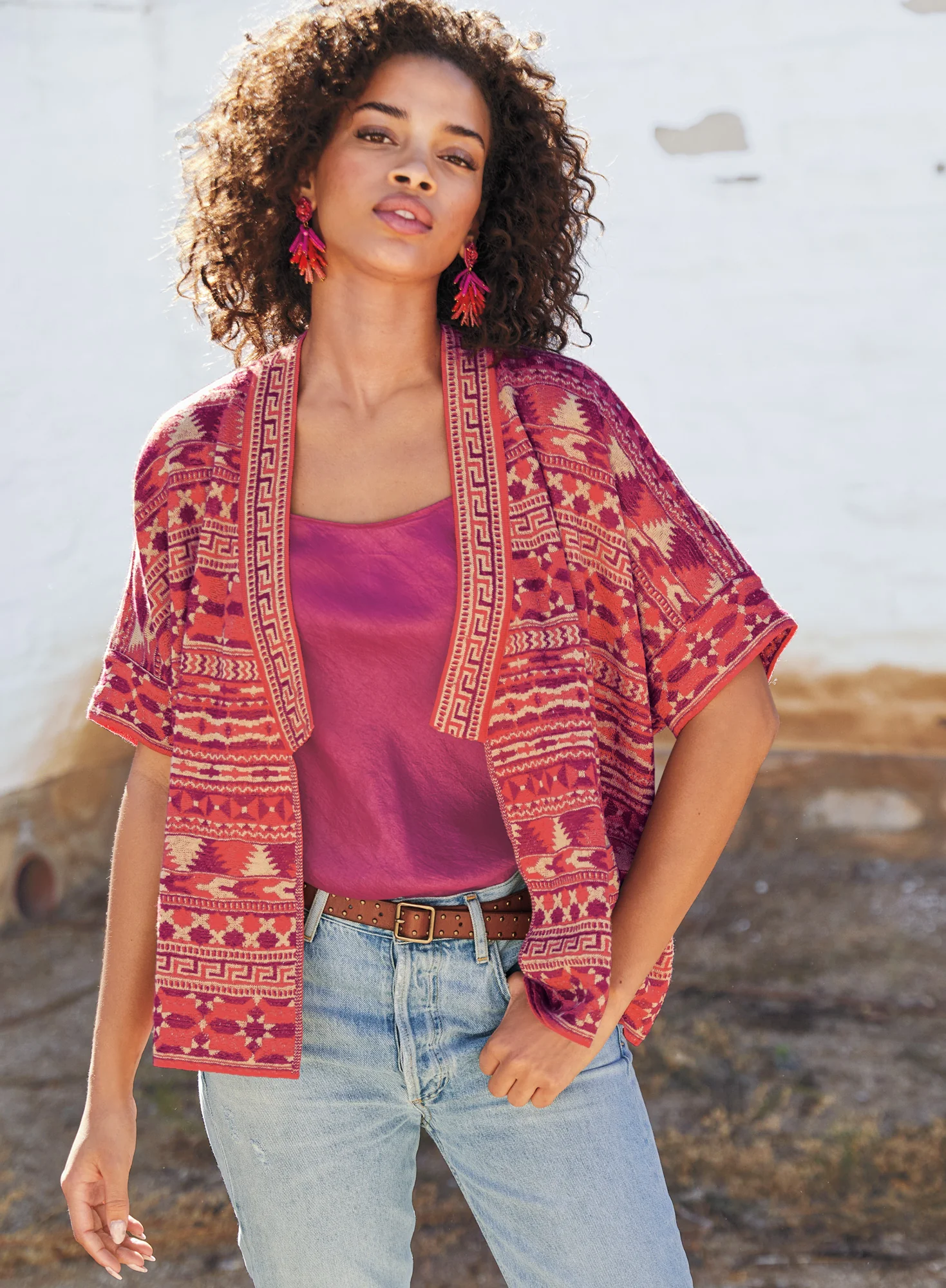 Agra Reversible Kimono