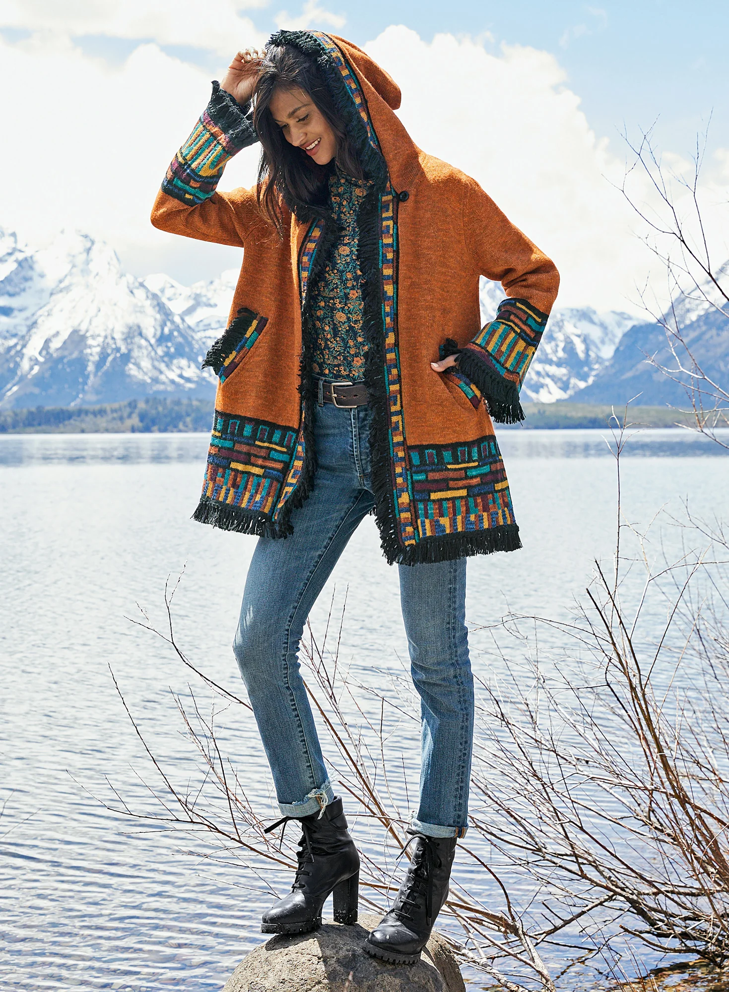 Albright Knit Coat