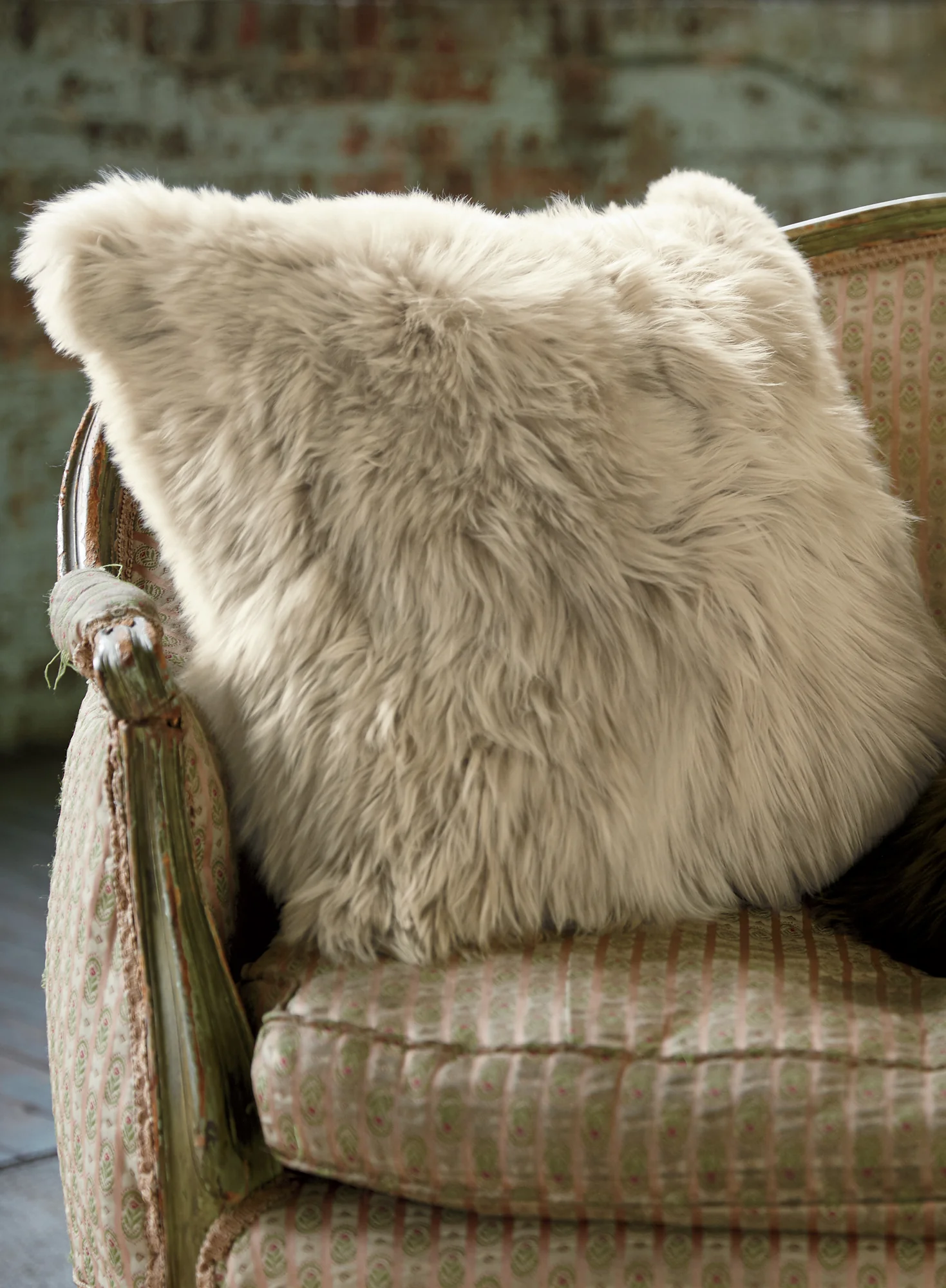 Alpaca Fur Cushion