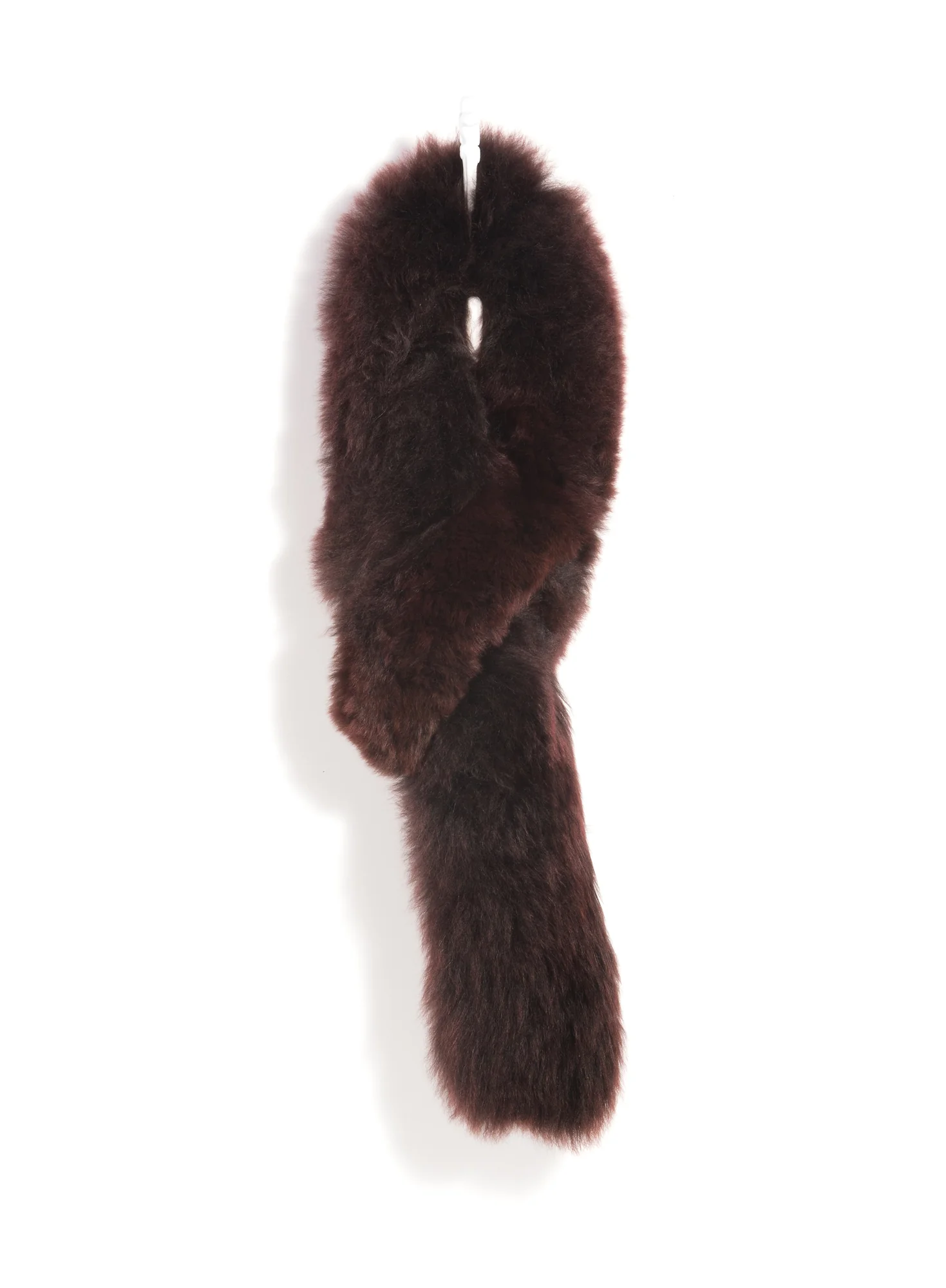 Alpaca Fur Pull-Through Scarf
