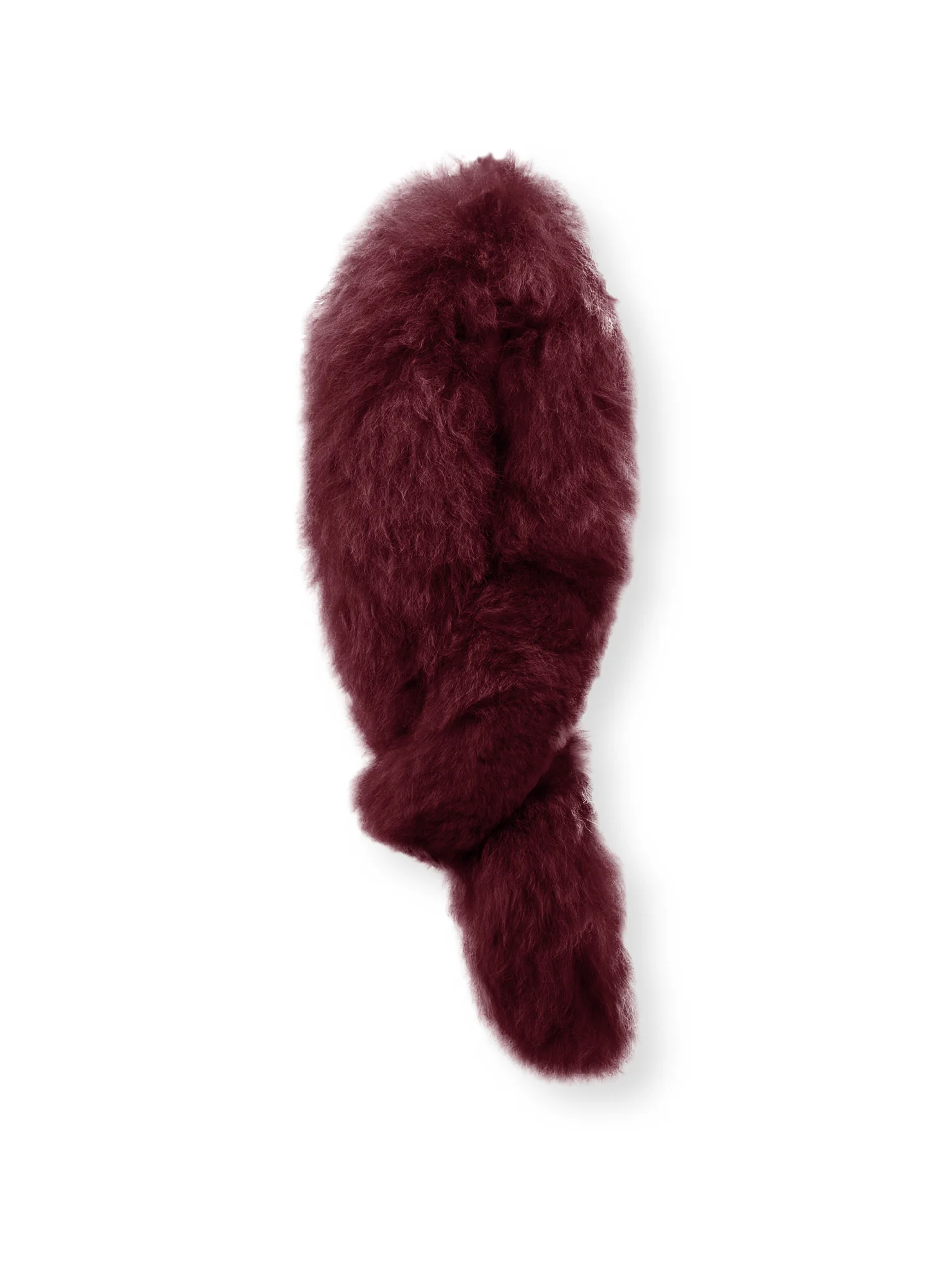 Alpaca Fur Pull-Through Scarf