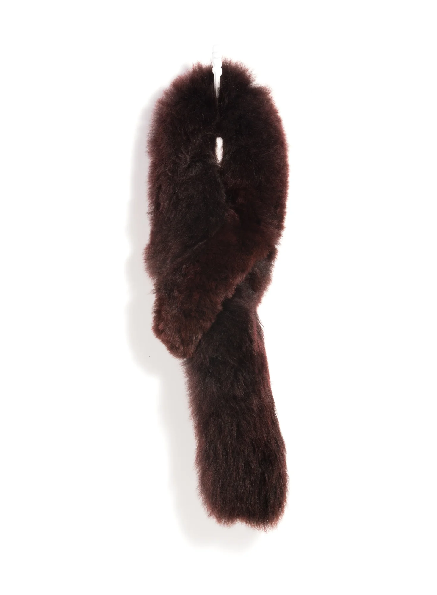 Alpaca Fur Pull-Through Scarf