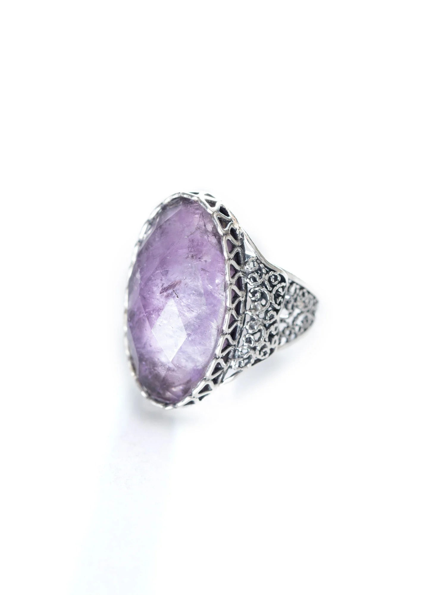 Amethyst Cocktail Ring