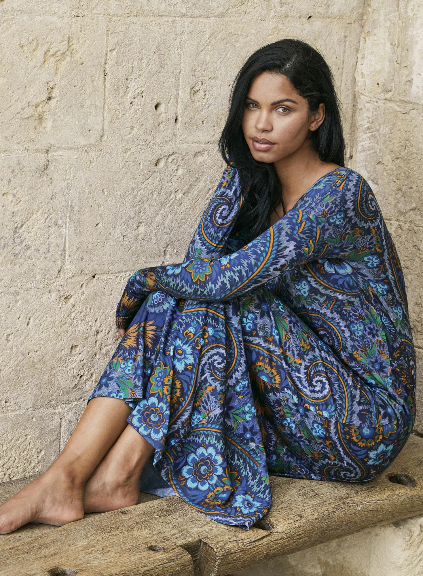 Annies Paisley Nightgown - Image 3