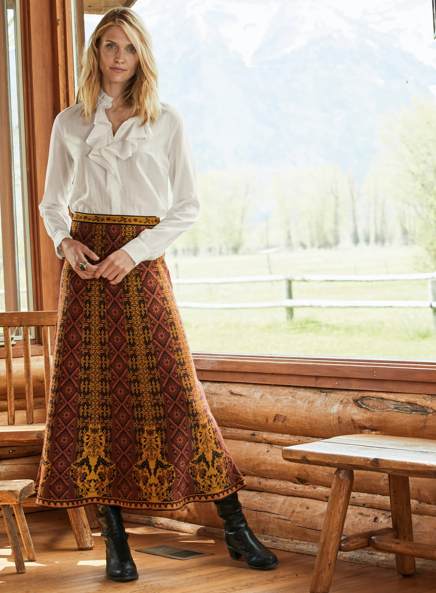 Apiary Maxi-Skirt - Image 7