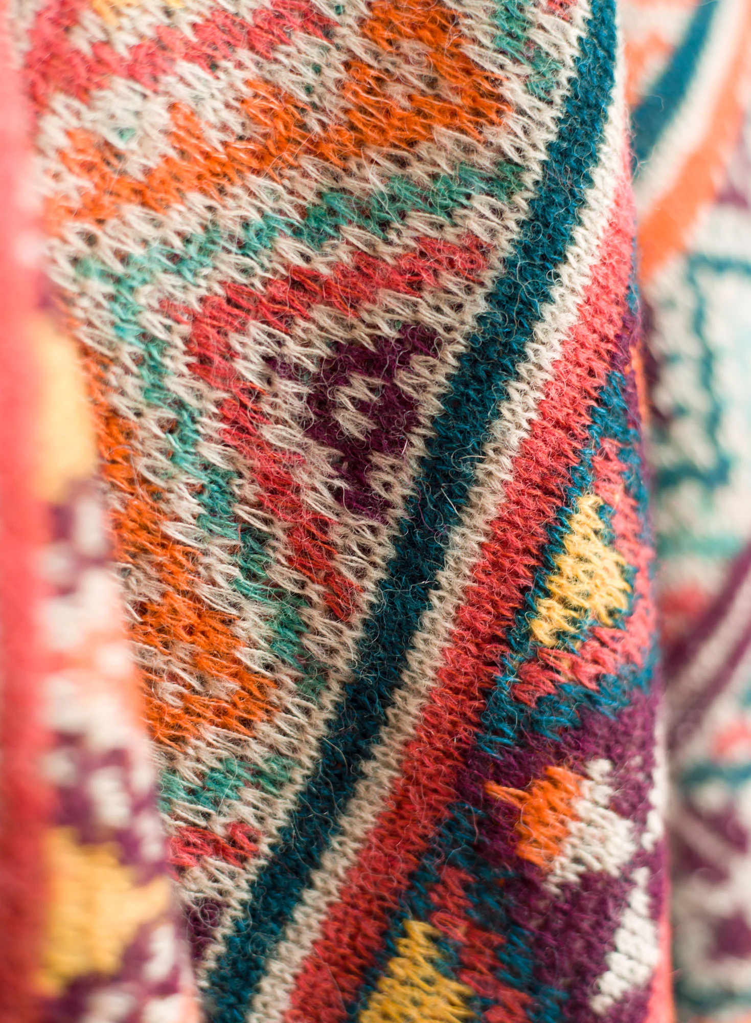 Apurimac Reversible Ruana - Image 3