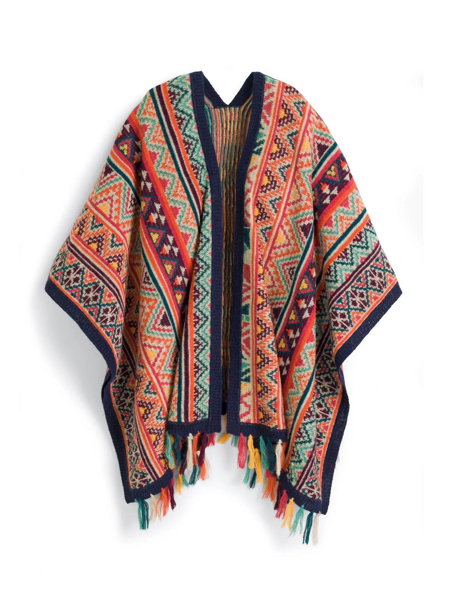 Apurimac Reversible Ruana - Image 4