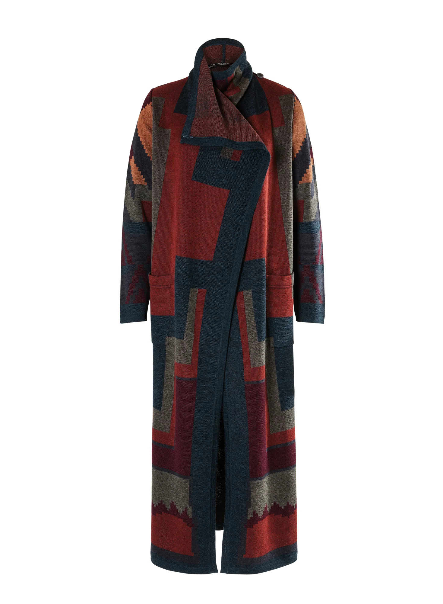 Art Deco Blanket Coat - Image 3