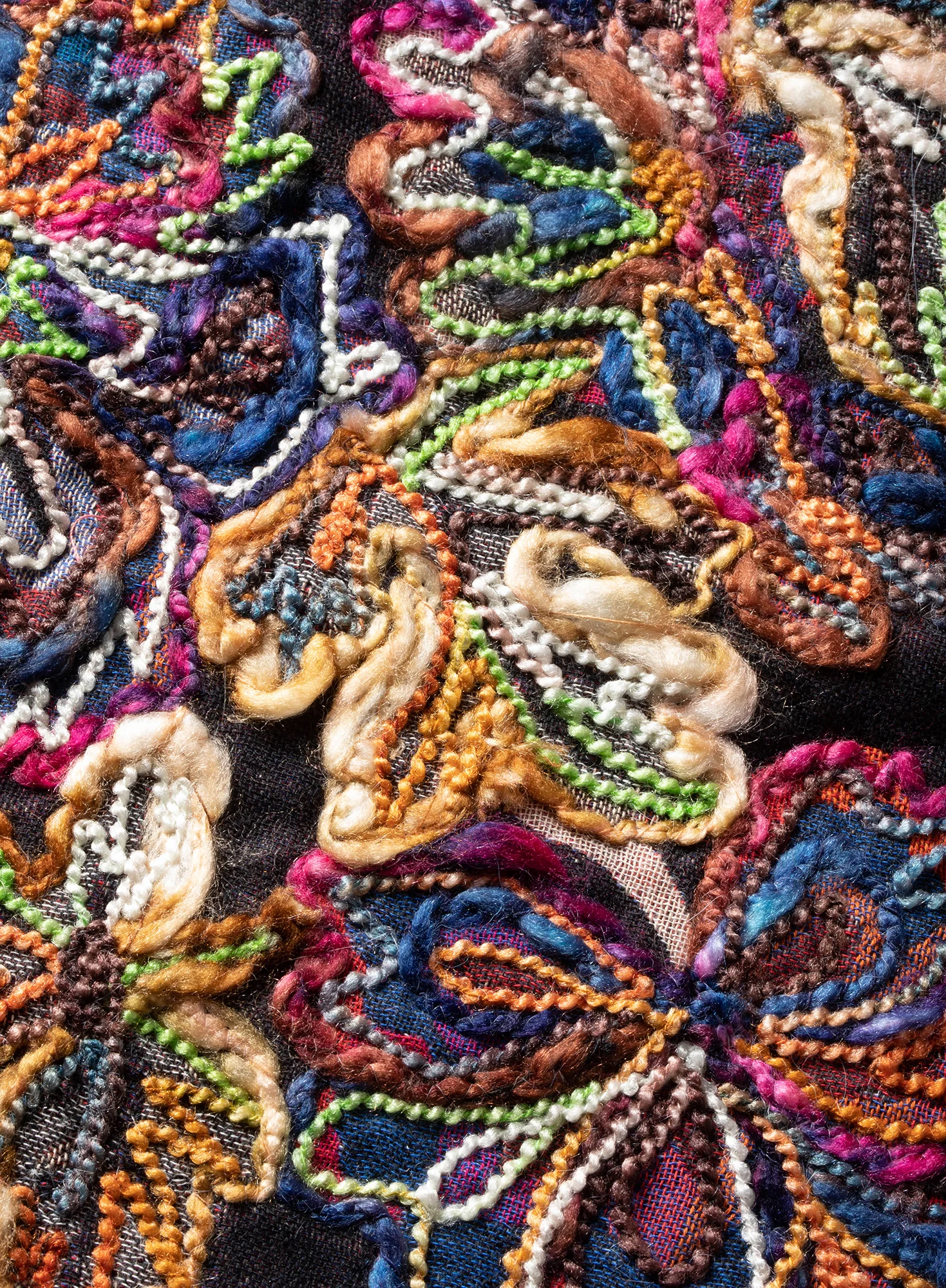 Artisan Floral Shawl - Image 2