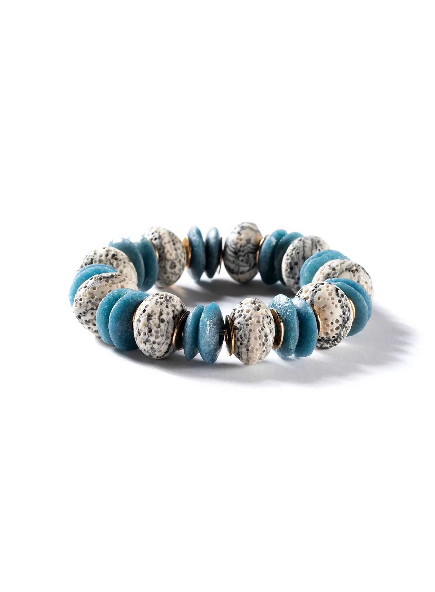 Ashanti Bead Stretch Bracelet