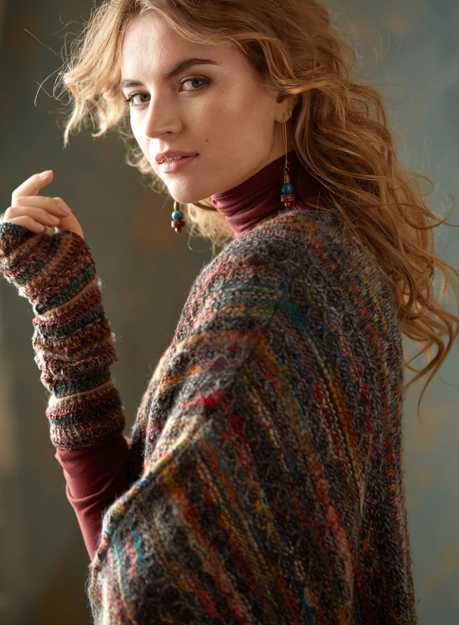 Aurora Fingerless Gloves - Image 3