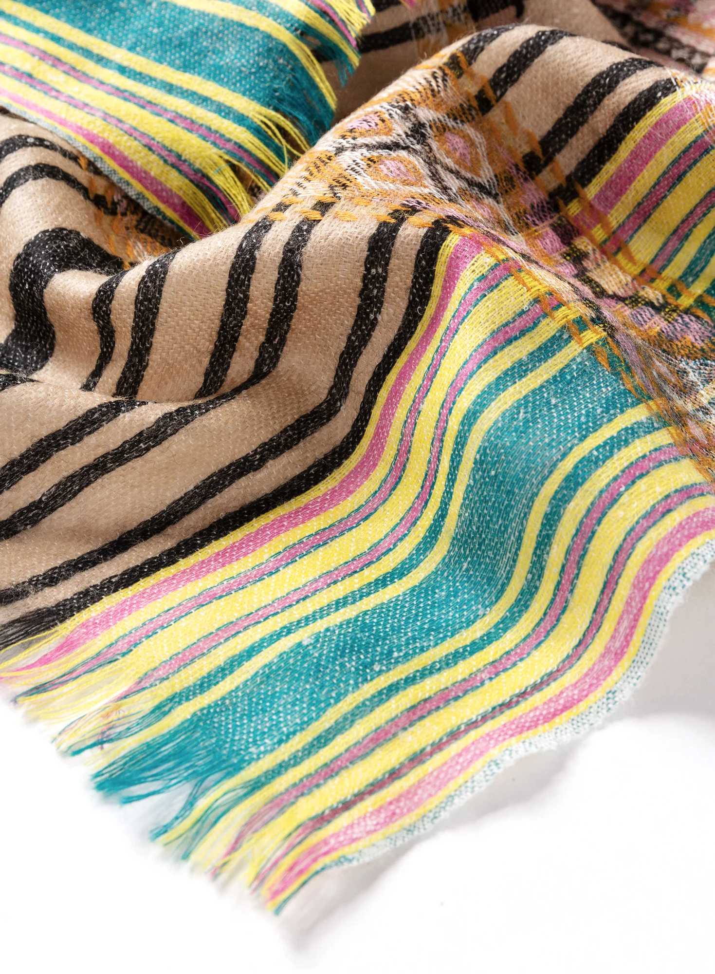 Aztec Stripe Scarf - Image 2