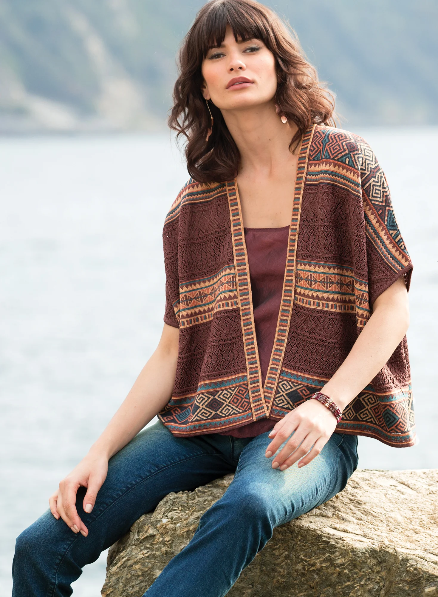 Baluch Kilim Cardigan - Image 5