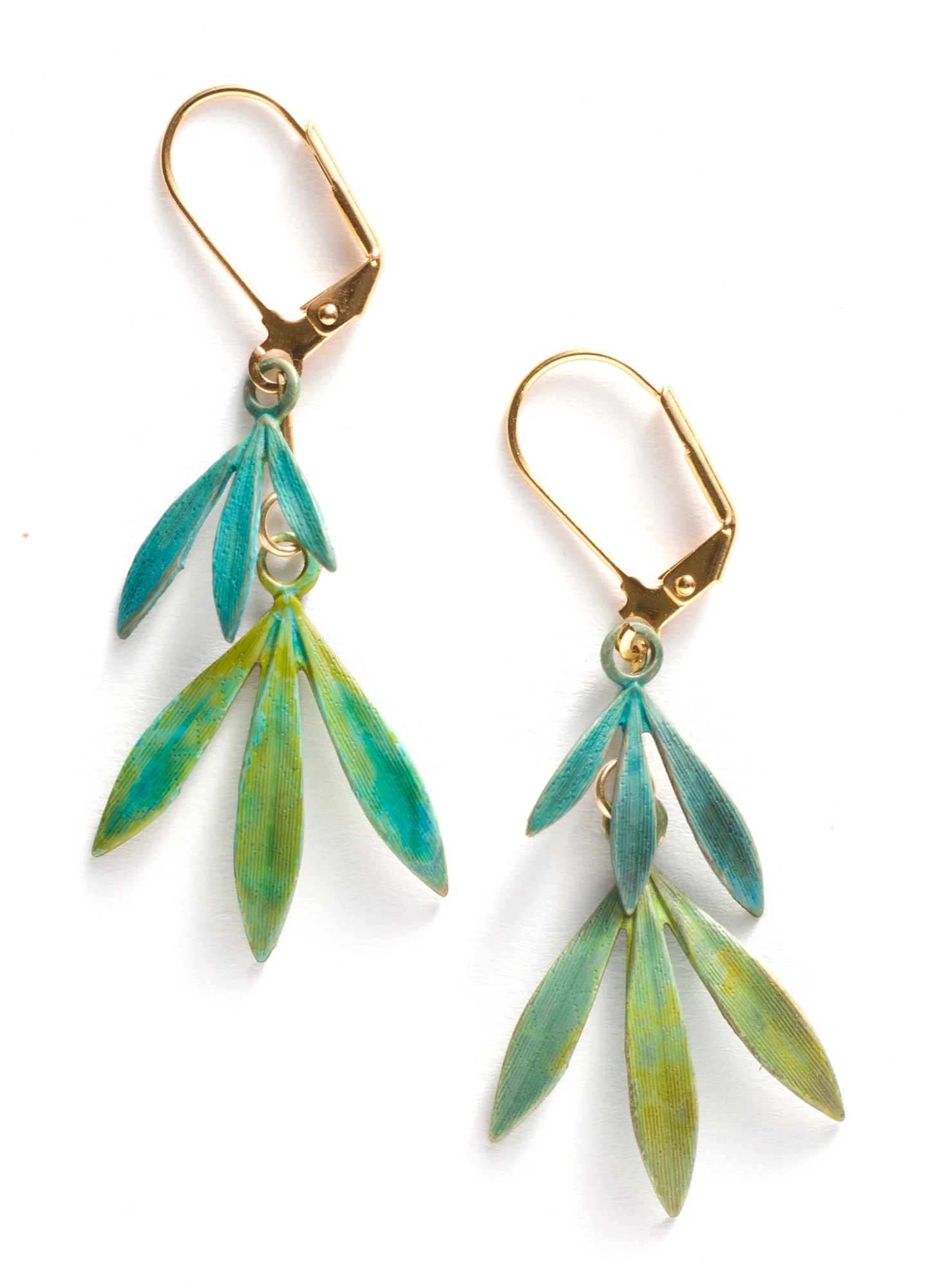 Bamboo Leaves Earrings