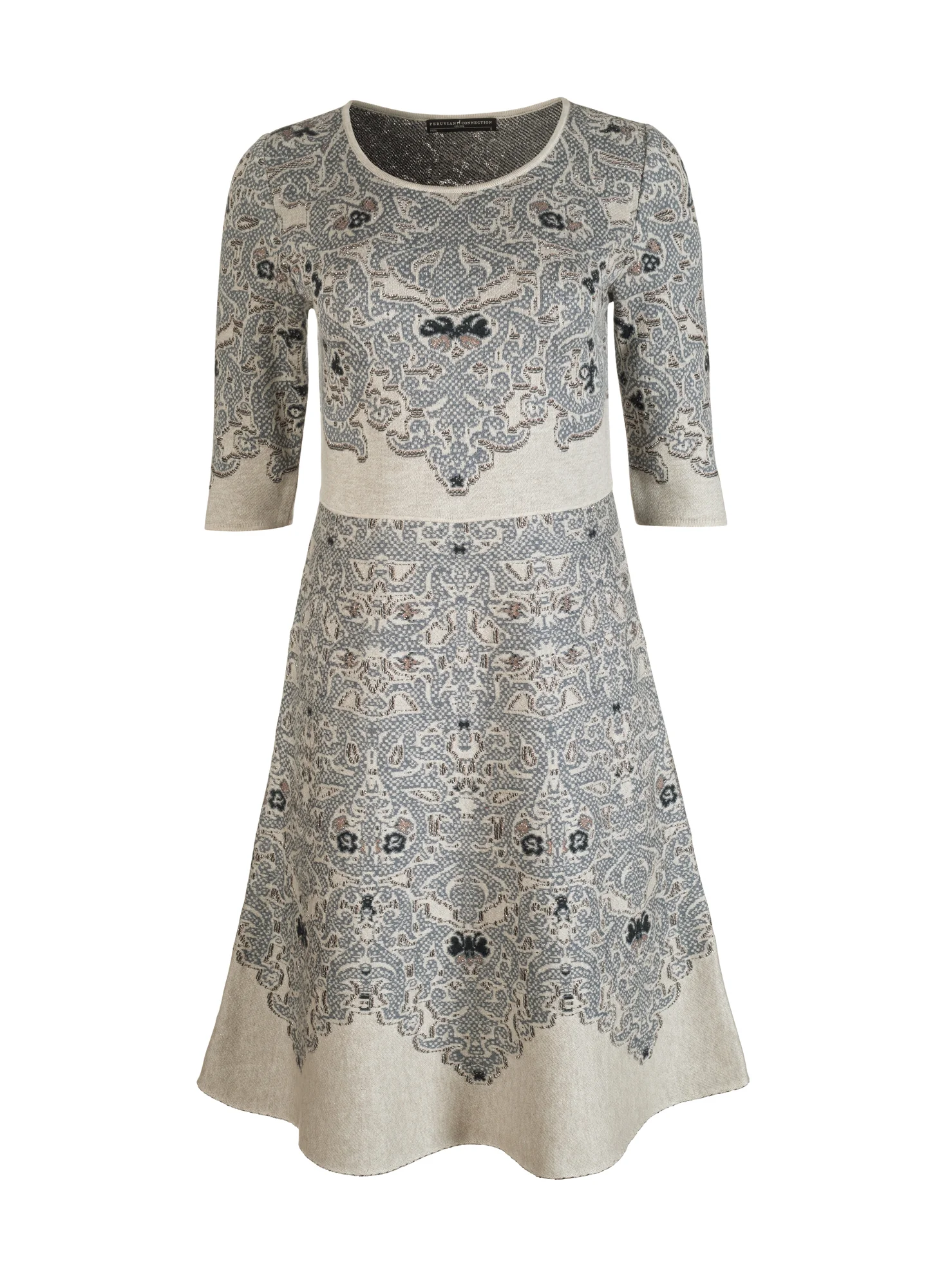 Baroque Cocktail Dress - Image 3