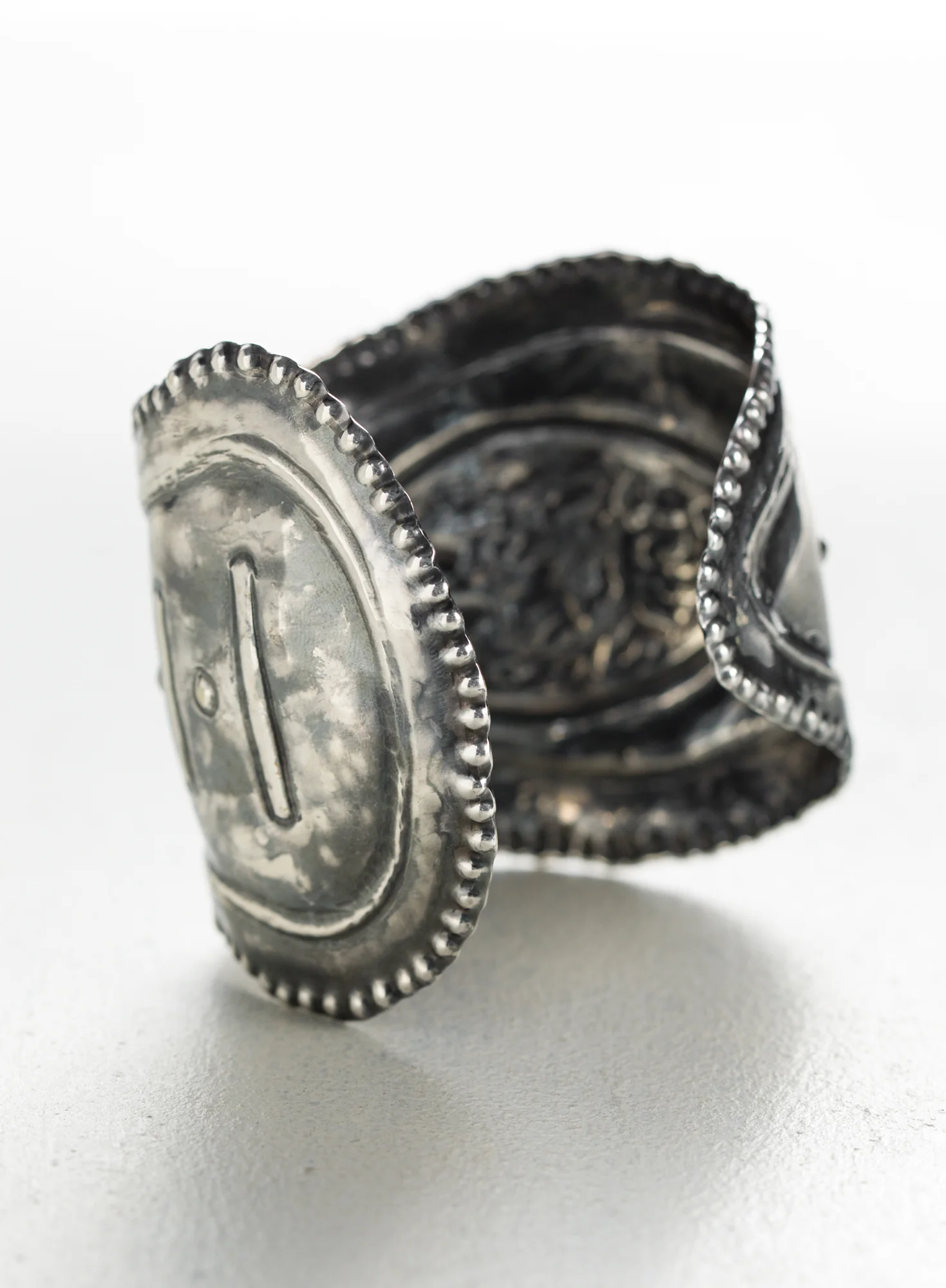 Bas Relief Fish Cuff - Image 3
