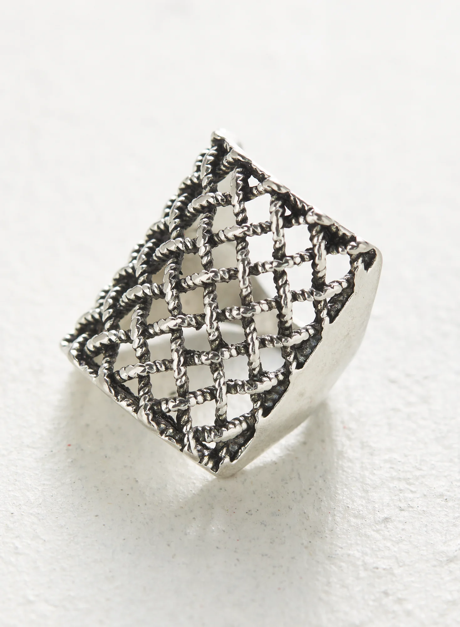 Basketweave Ring