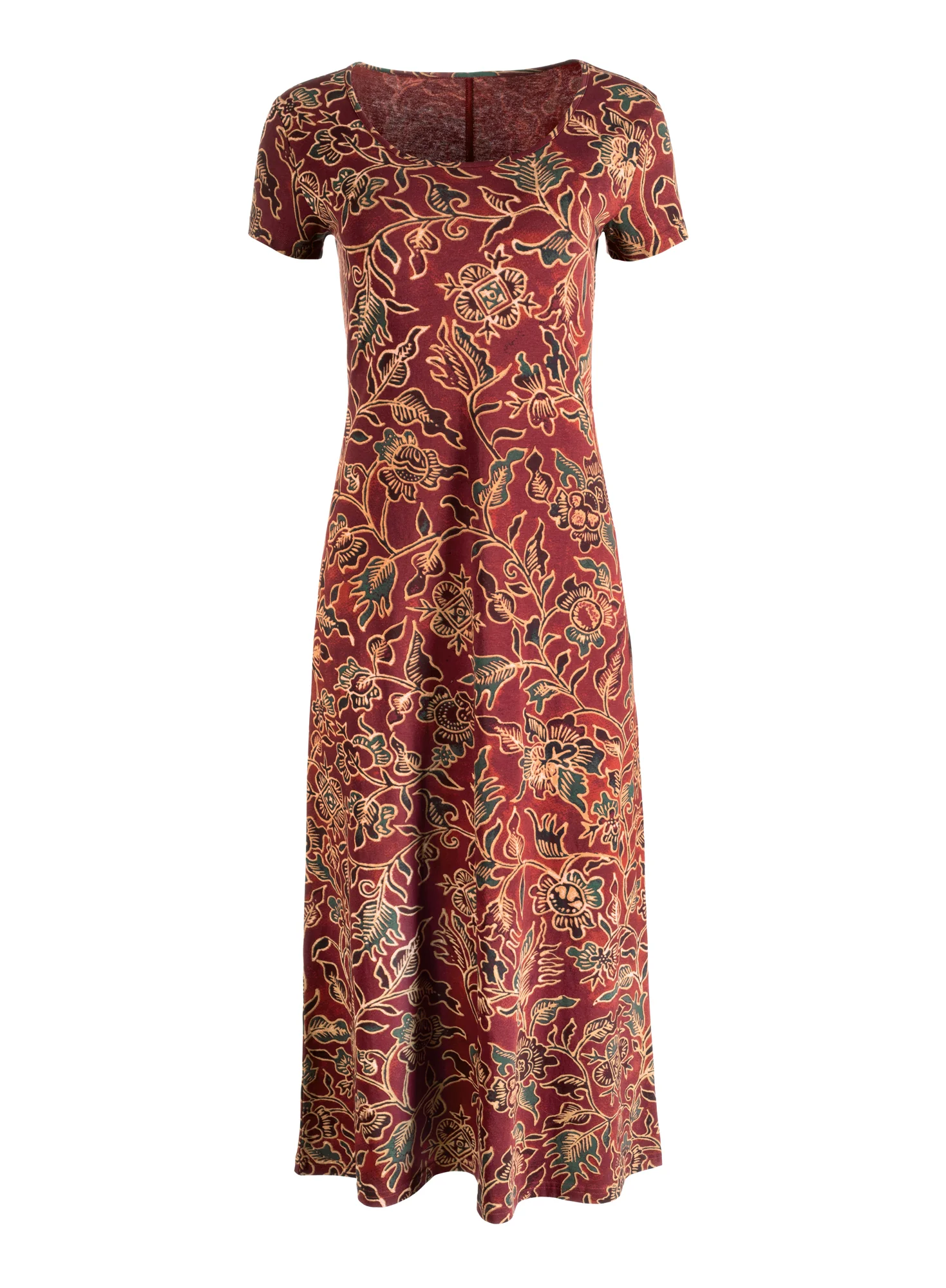 Batik Print Dress - Image 3