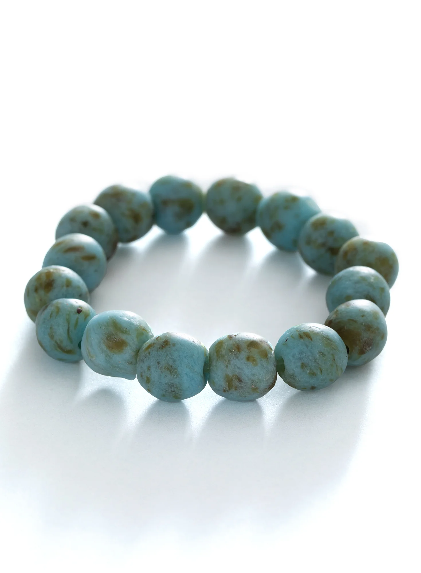 Beach Glass Stretch Bracelet