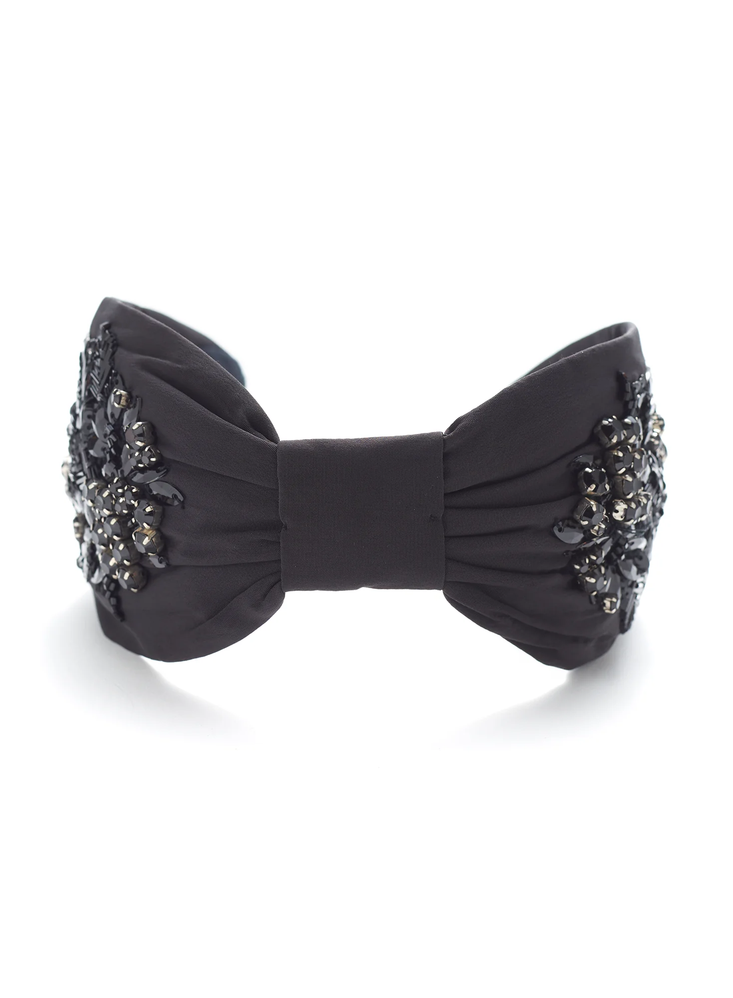 Black Floral Headband - Image 2
