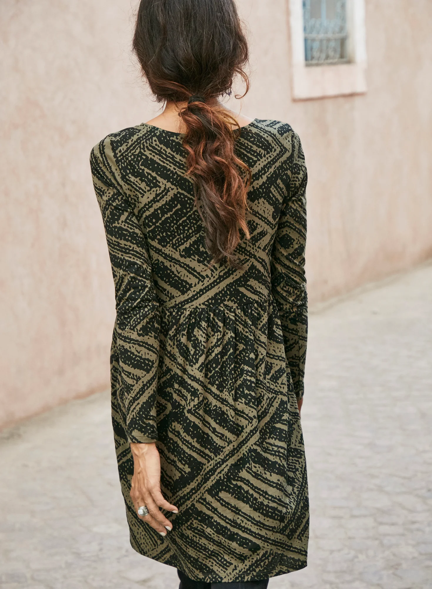 Blockprint Dress - Image 2