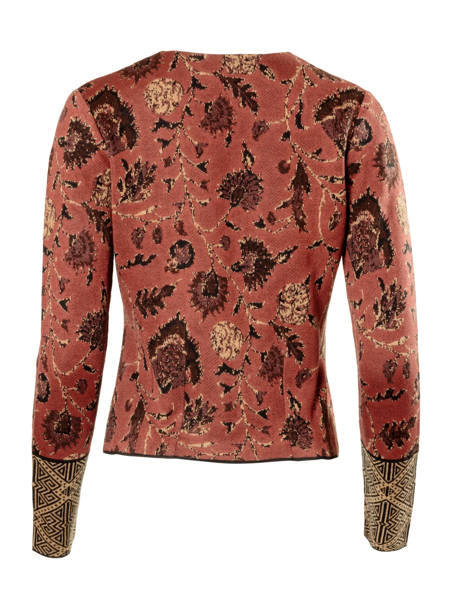 Blockprint Knit Jacket - Image 4