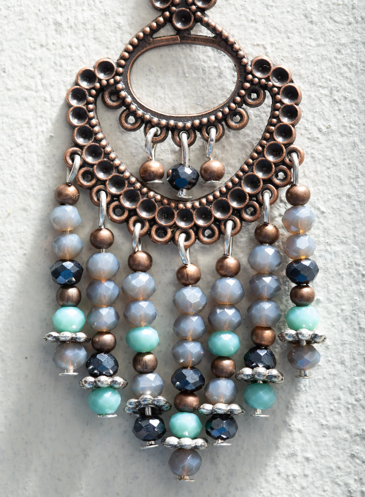 Blue Nile Filigree Earrings - Image 2