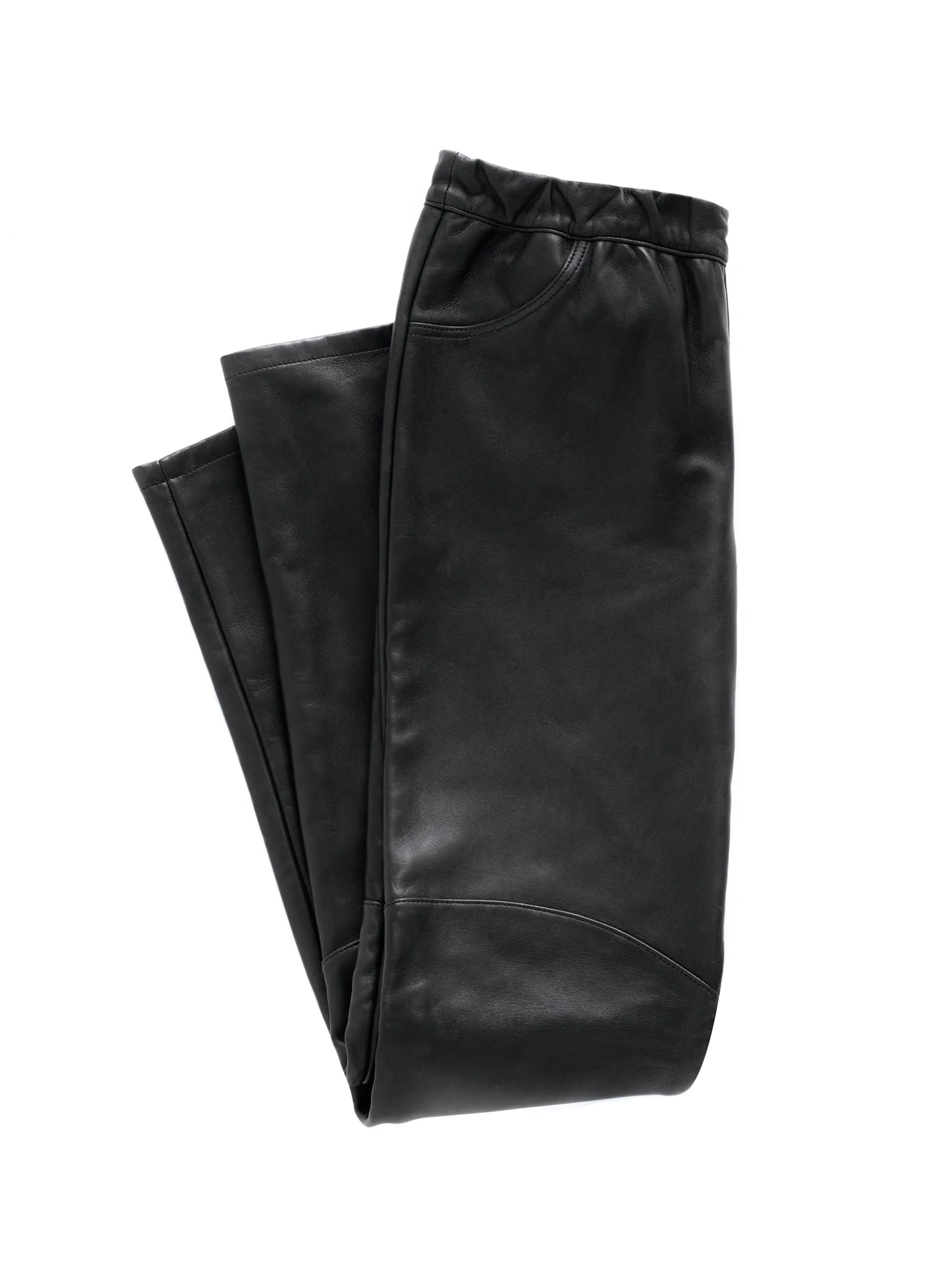 Bonded Leather Trousers