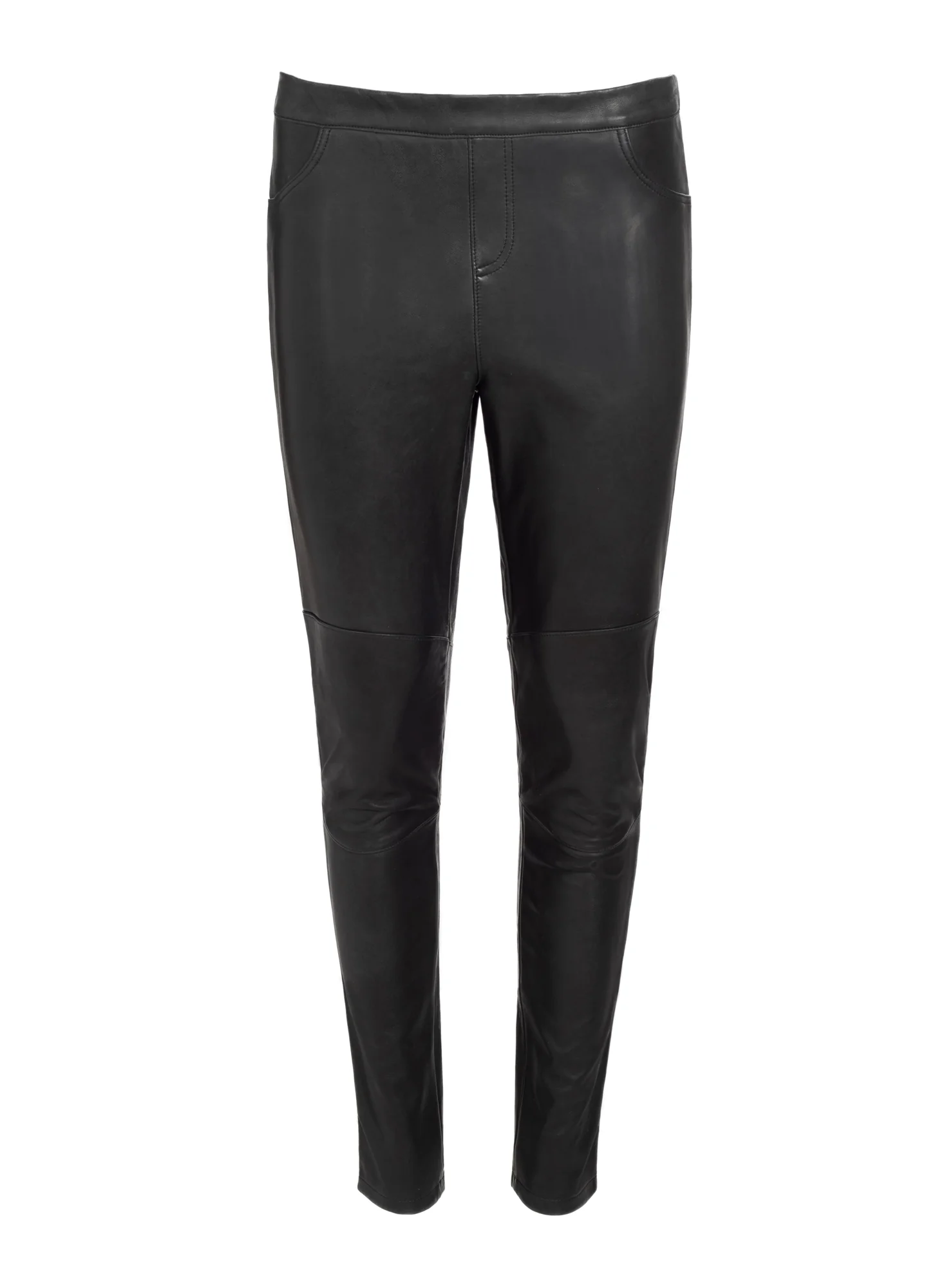 Bonded Leather Trousers - Image 3