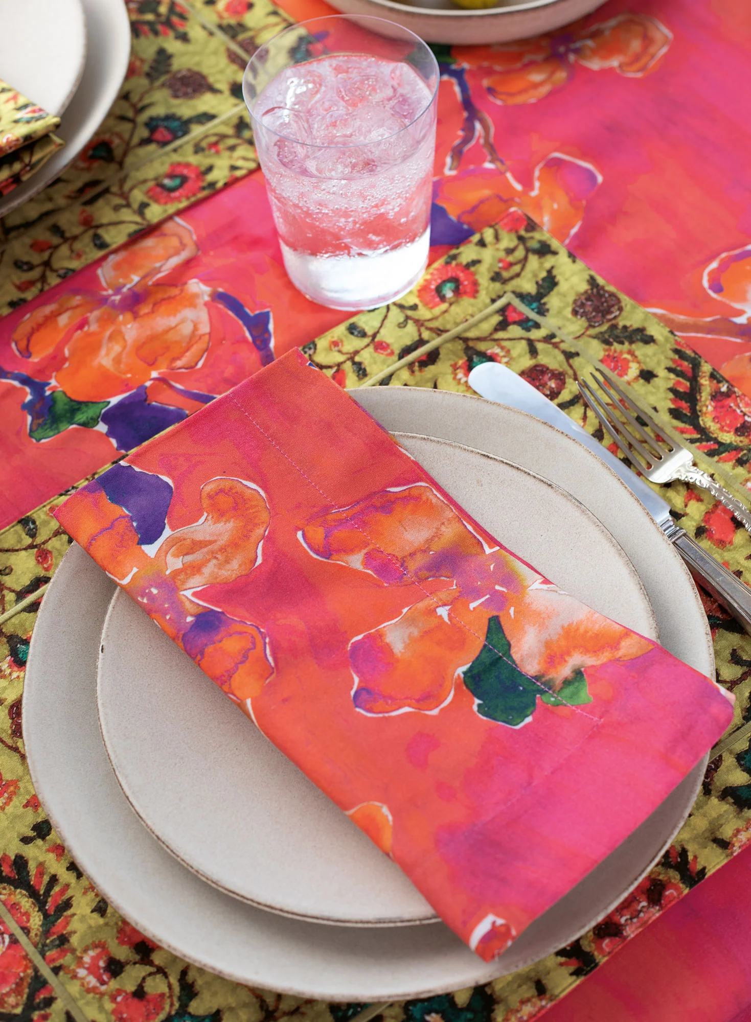 Bougainvillea Napkins, Set Of 4