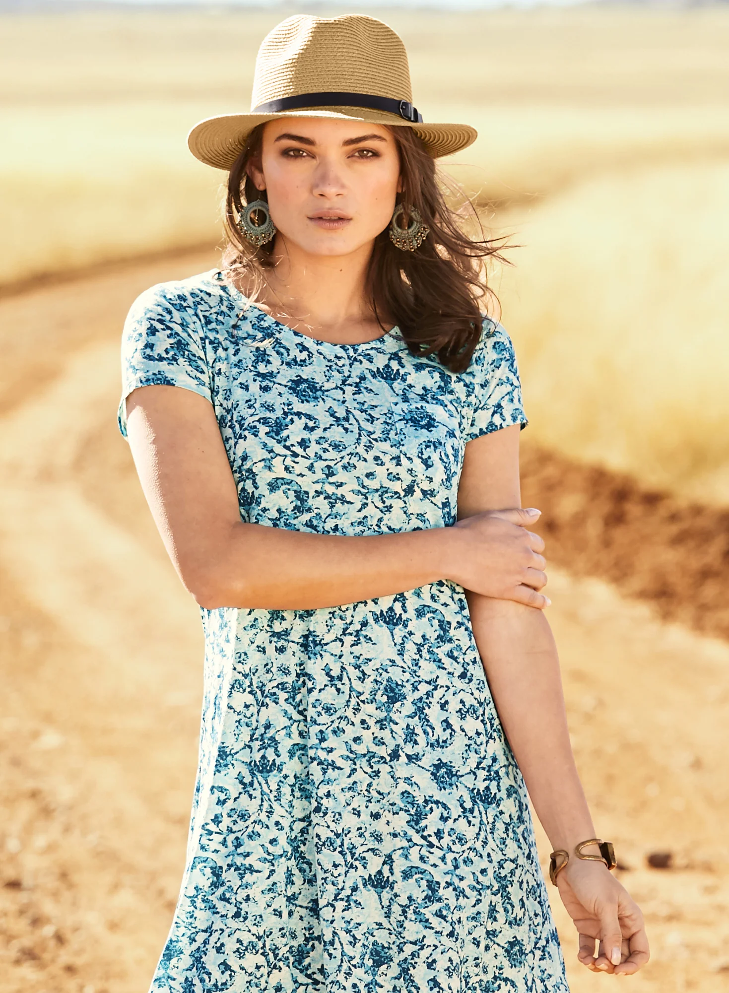 Brass Buckle Fedora - Image 4
