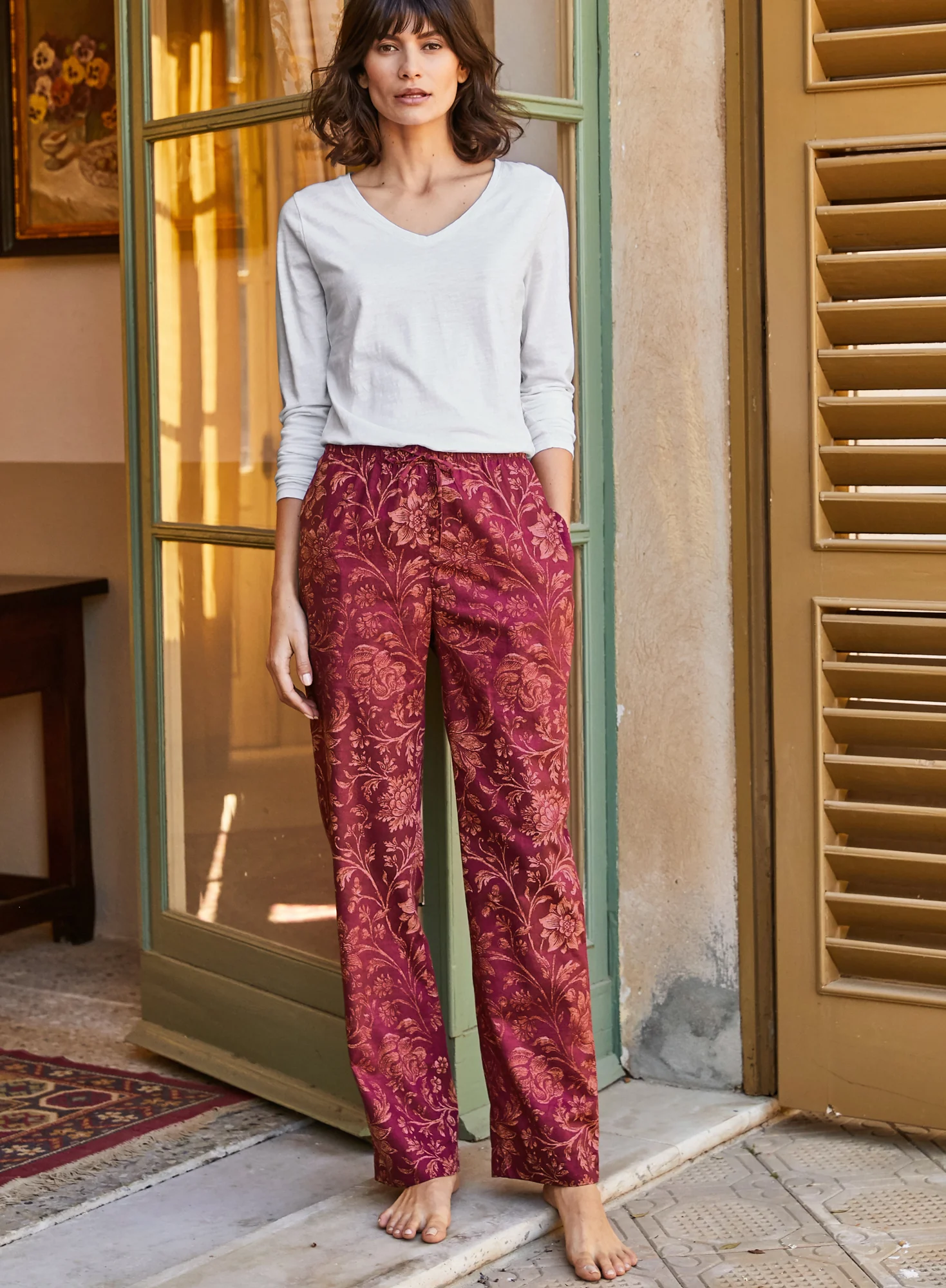 Broccato Pj Pants - Image 5