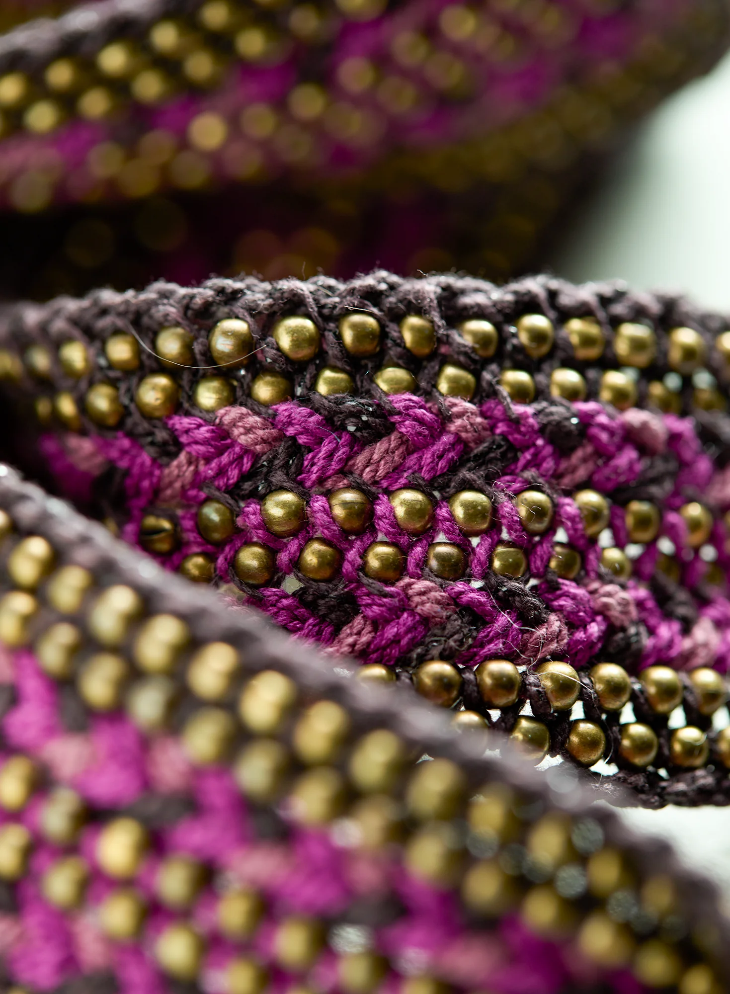 Bronze Beaded Belt - Image 3