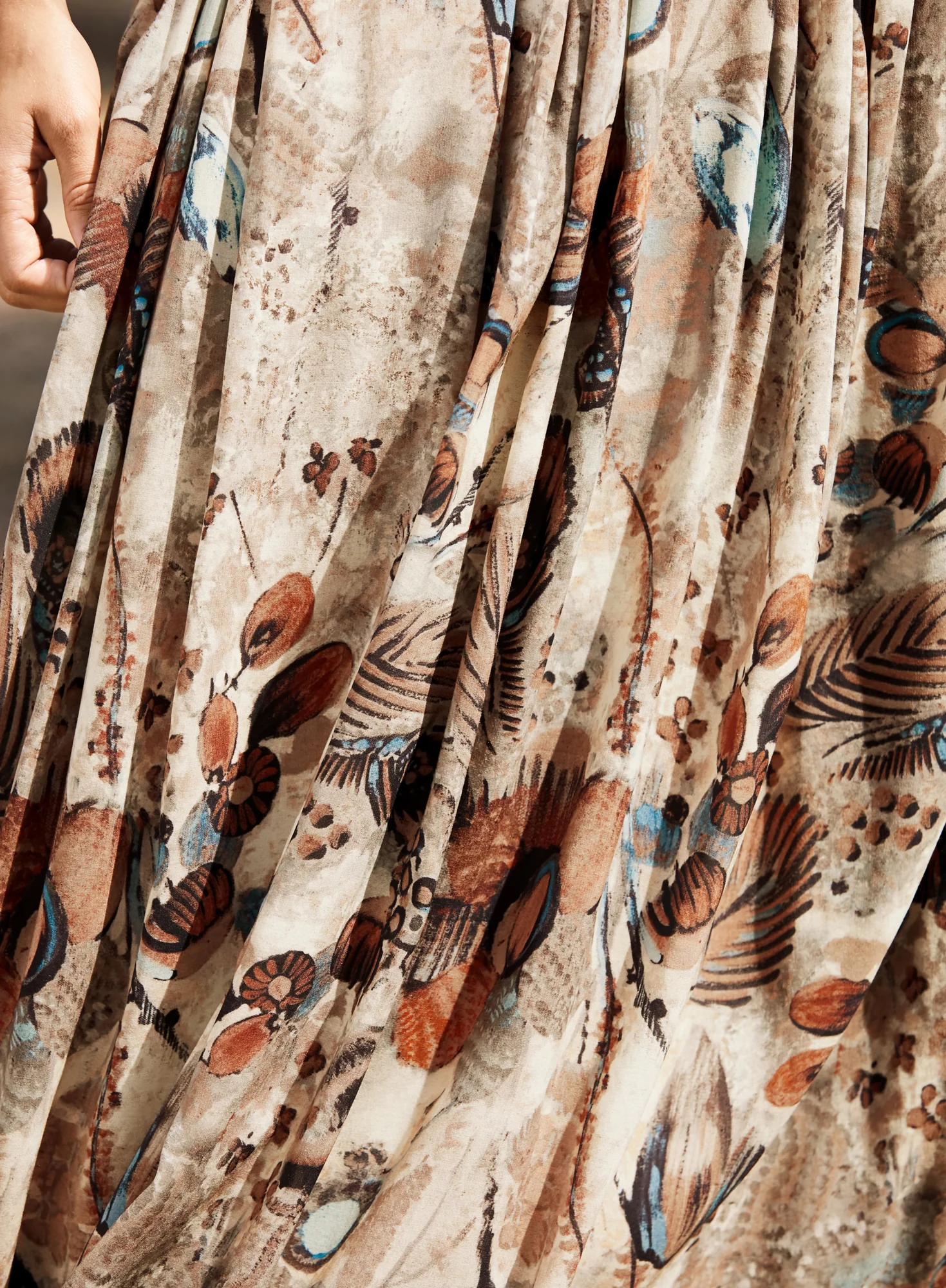 Brushstrokes Maxi-Skirt - Image 5
