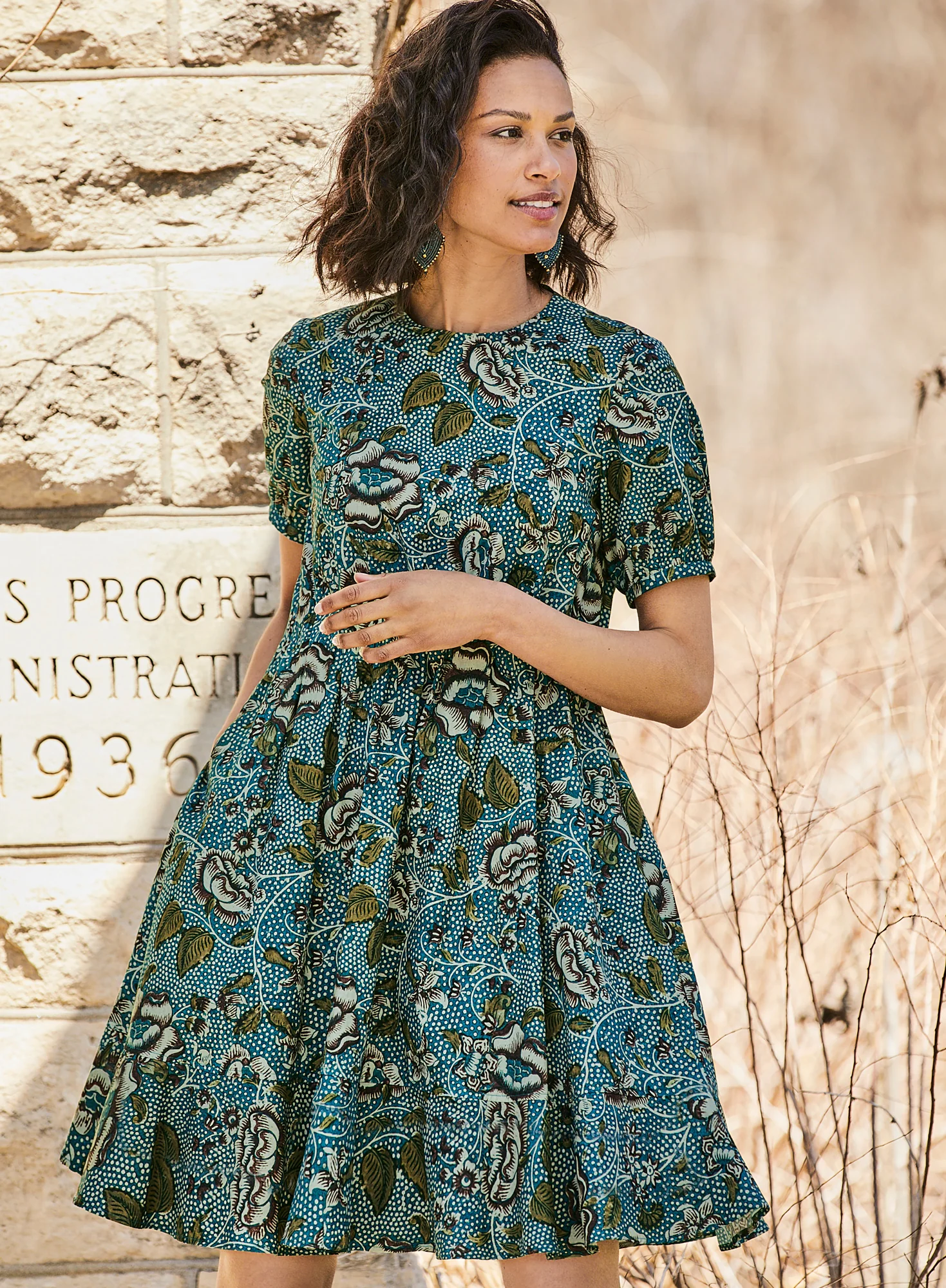 Calico Rose Dress - Image 5