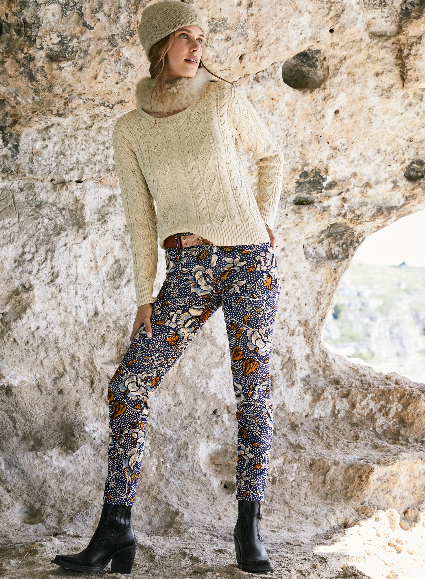 Calico Velveteen Jeans - Image 6