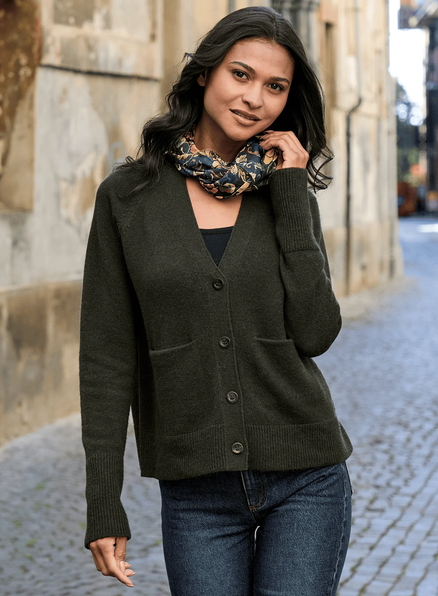 Camille Alpaca Cardigan