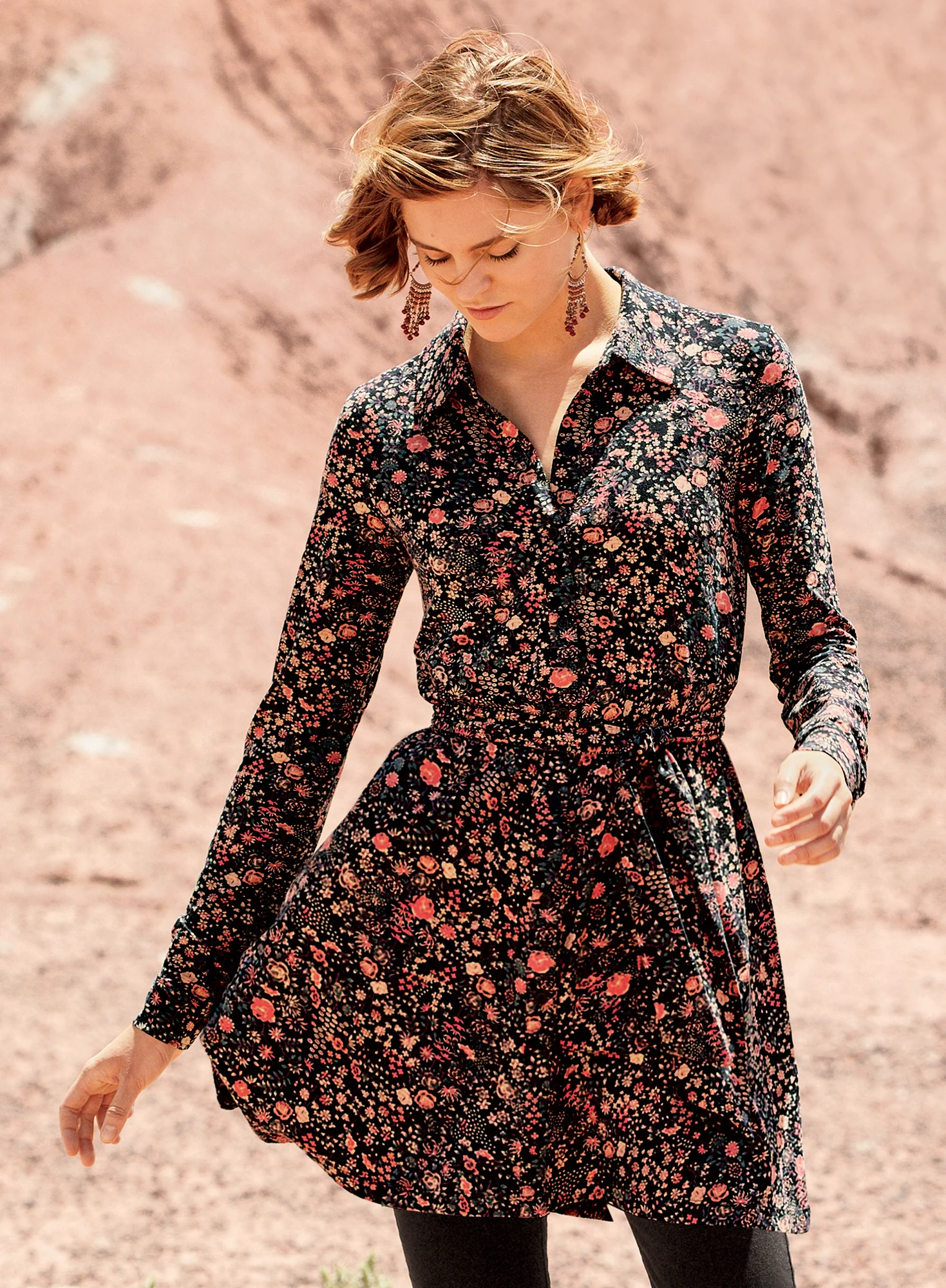 Canton Rose Tunic
