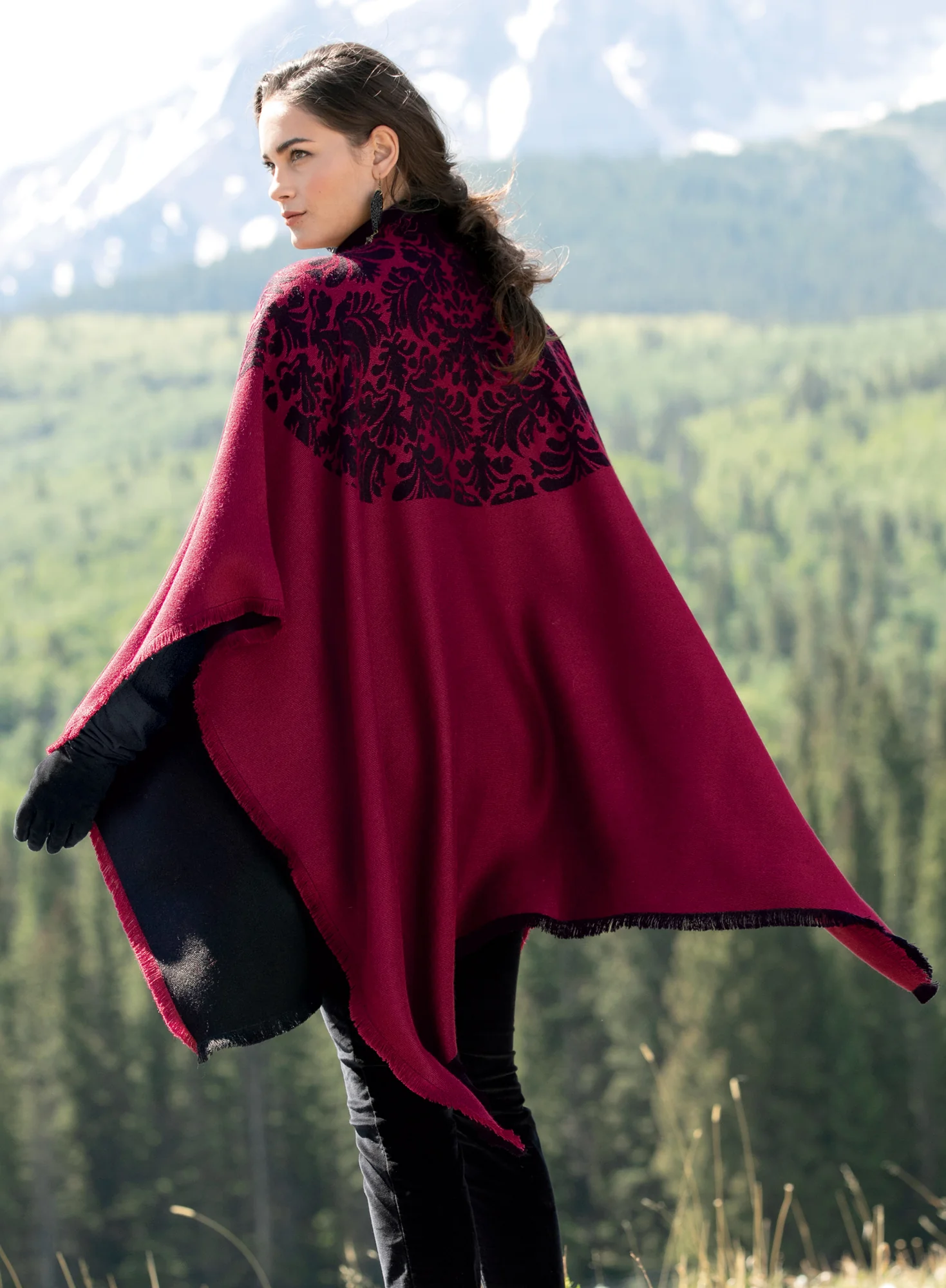 Carmina Reversible Ruana