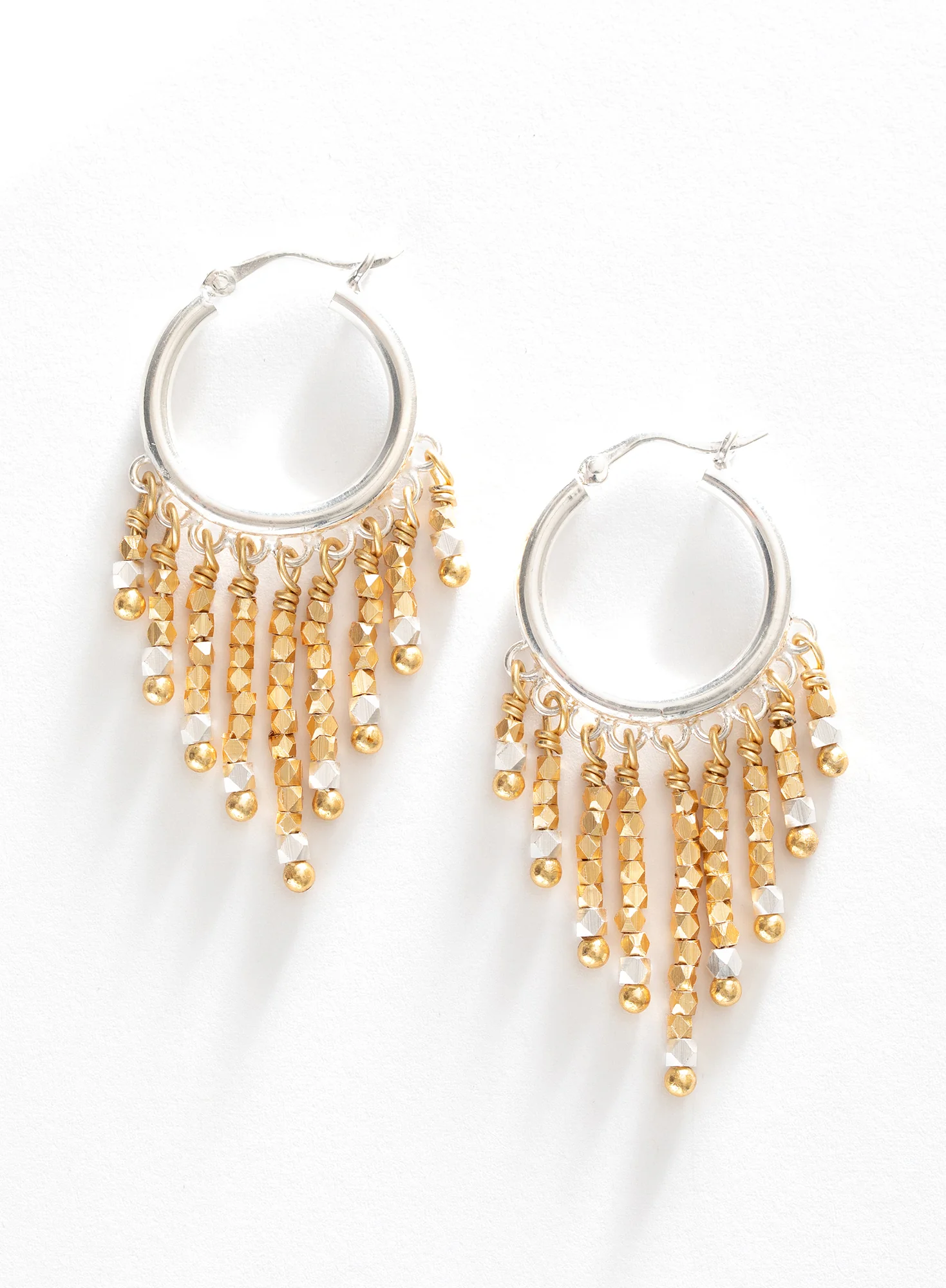 Carnaval Fringed Hoops