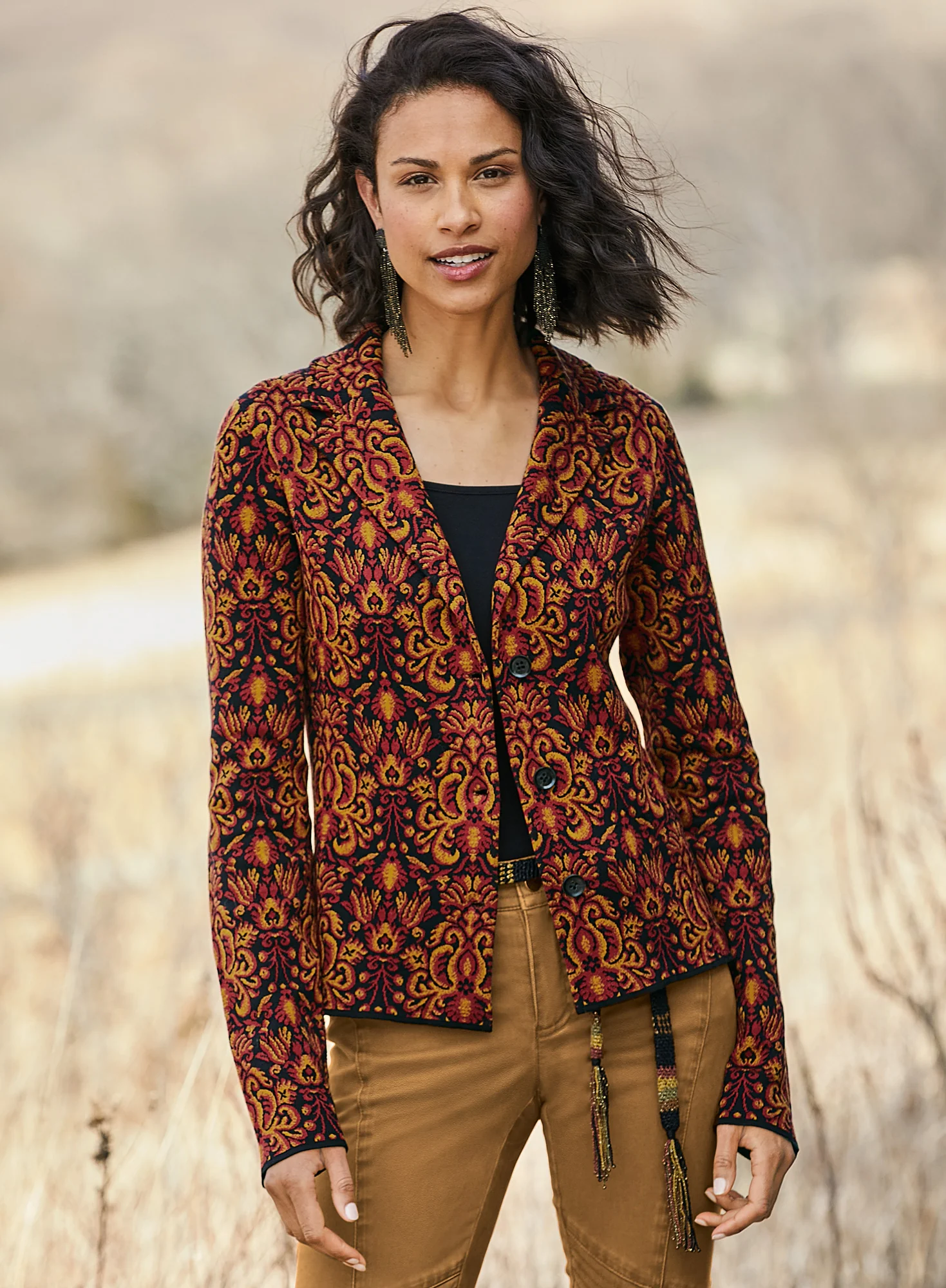 Castello Knit Jacket