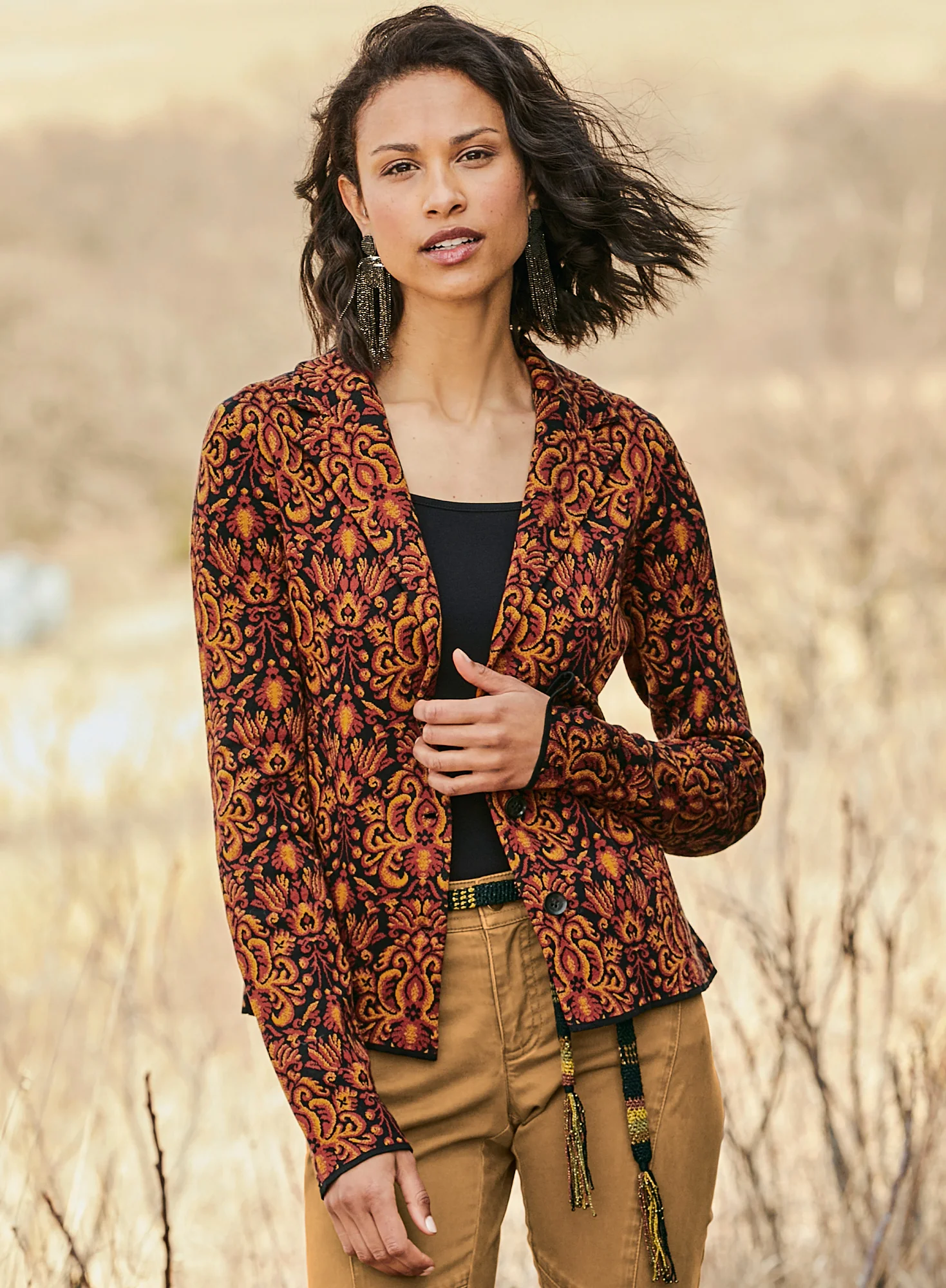 Castello Knit Jacket - Image 6