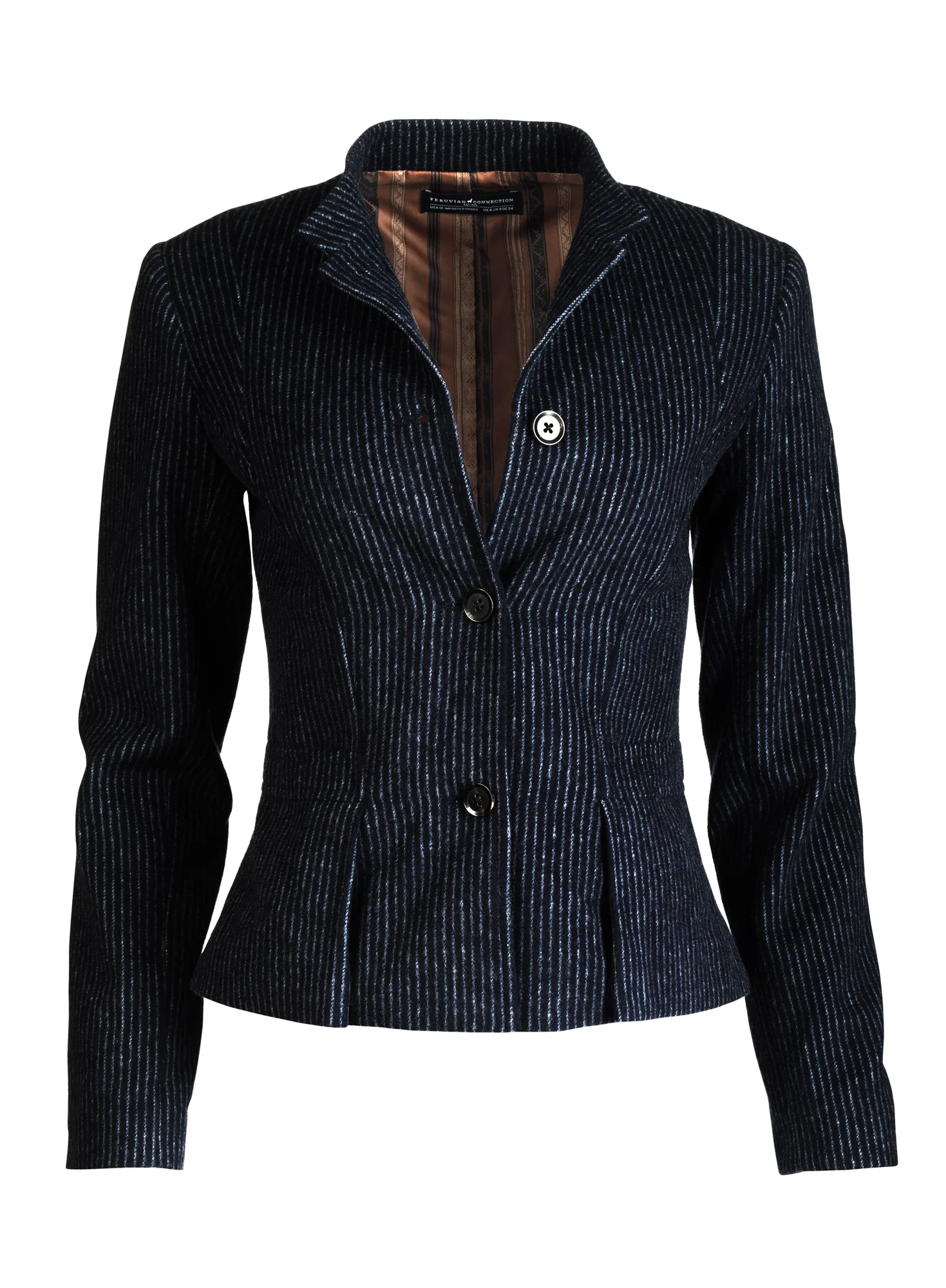 Chalk Stripe Jacket - Image 2