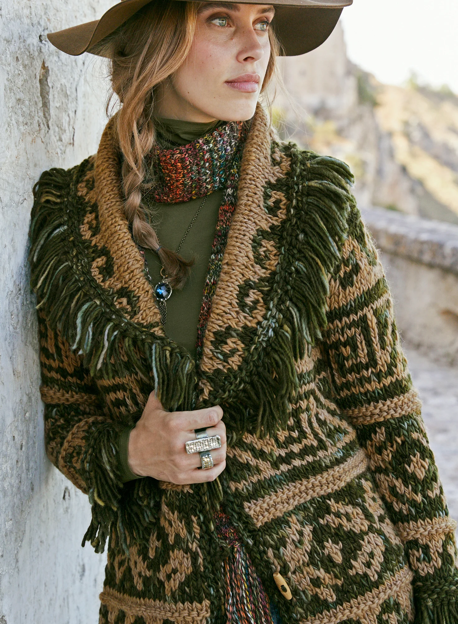 Chamanga Knit Coat - Image 5