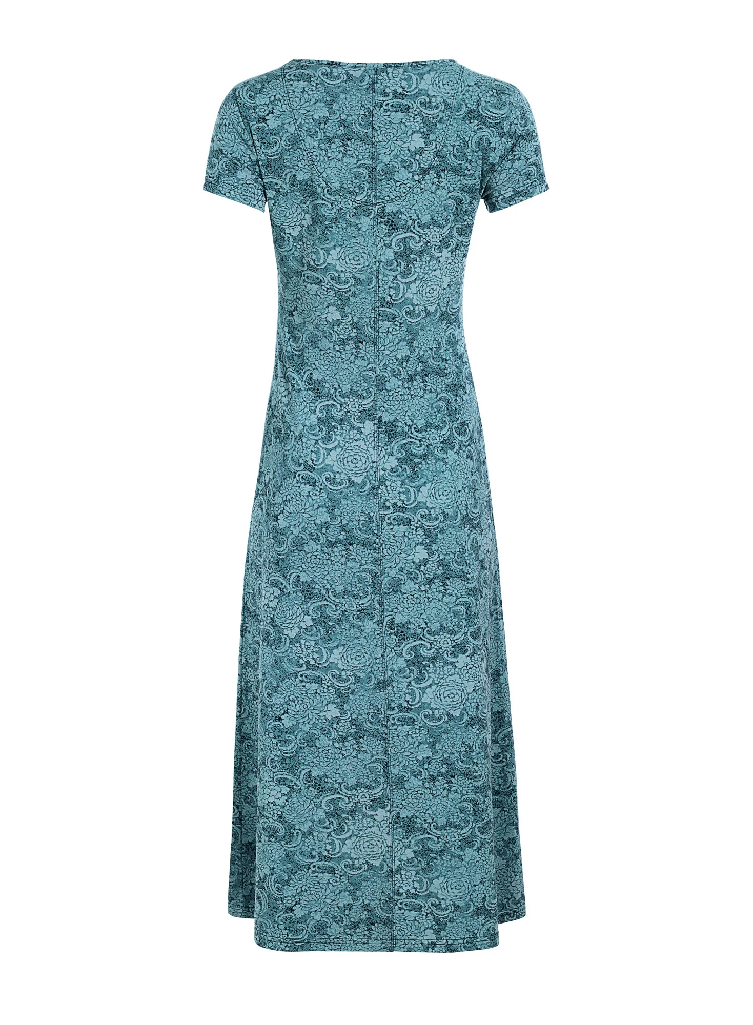 Chambray Filigree Dress - Image 4