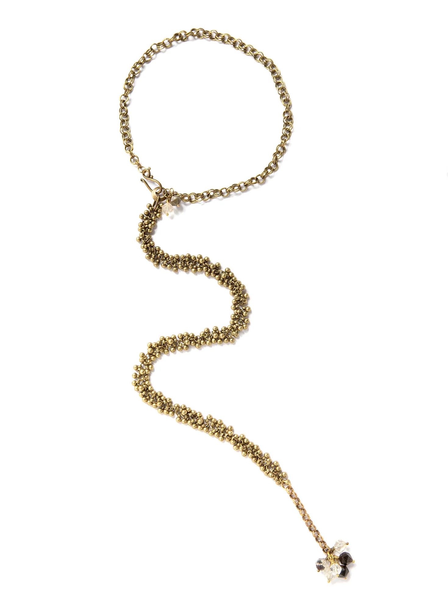 Champagne Necklace/Lariat