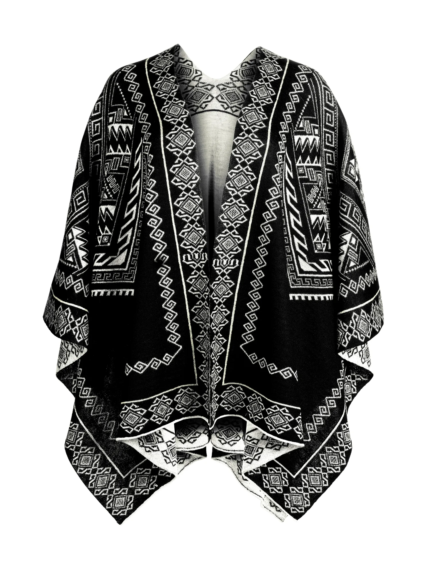 Chaski Reversible Ruana - Image 5