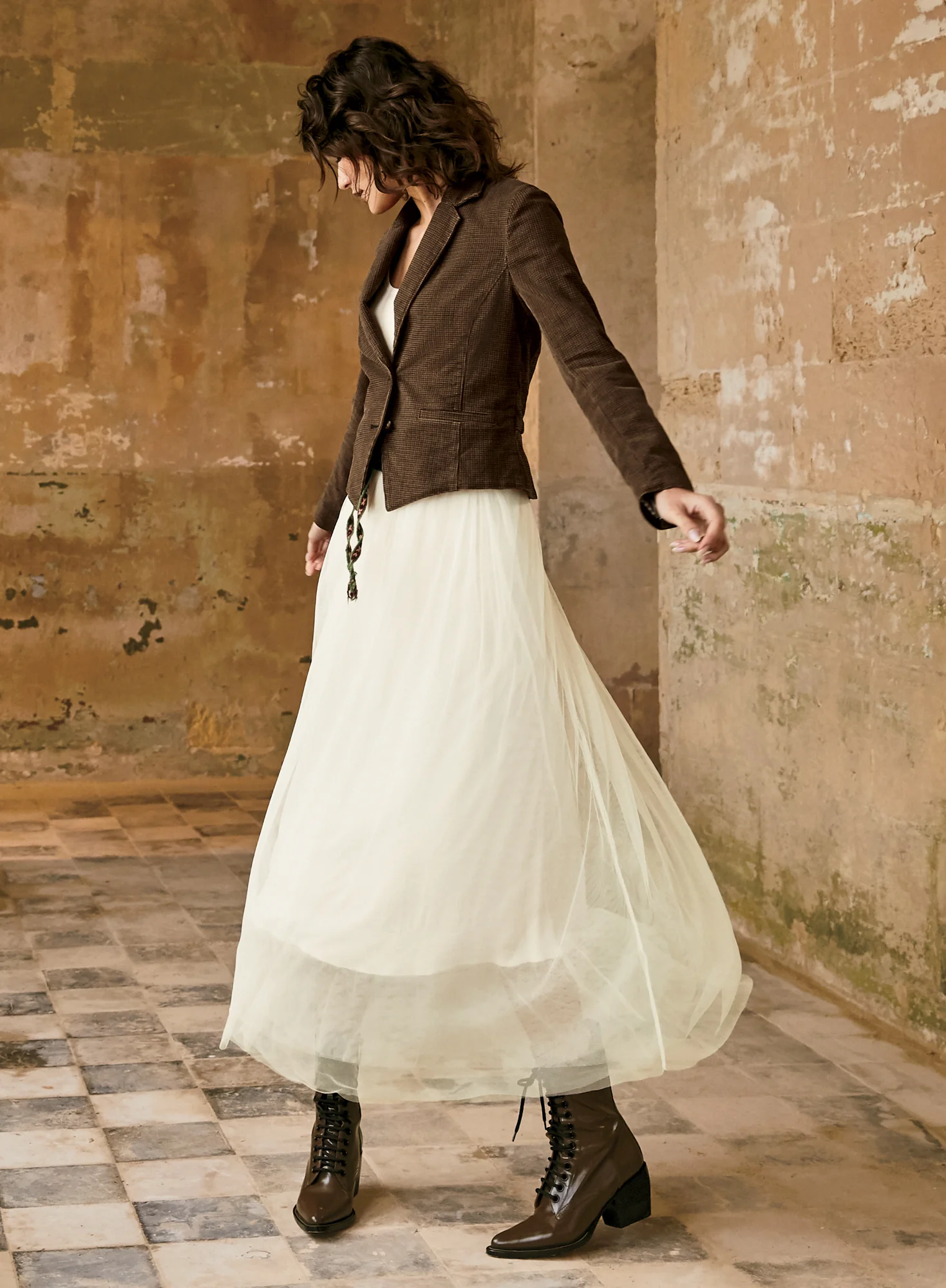 Checked Moleskin Jacket - Image 6